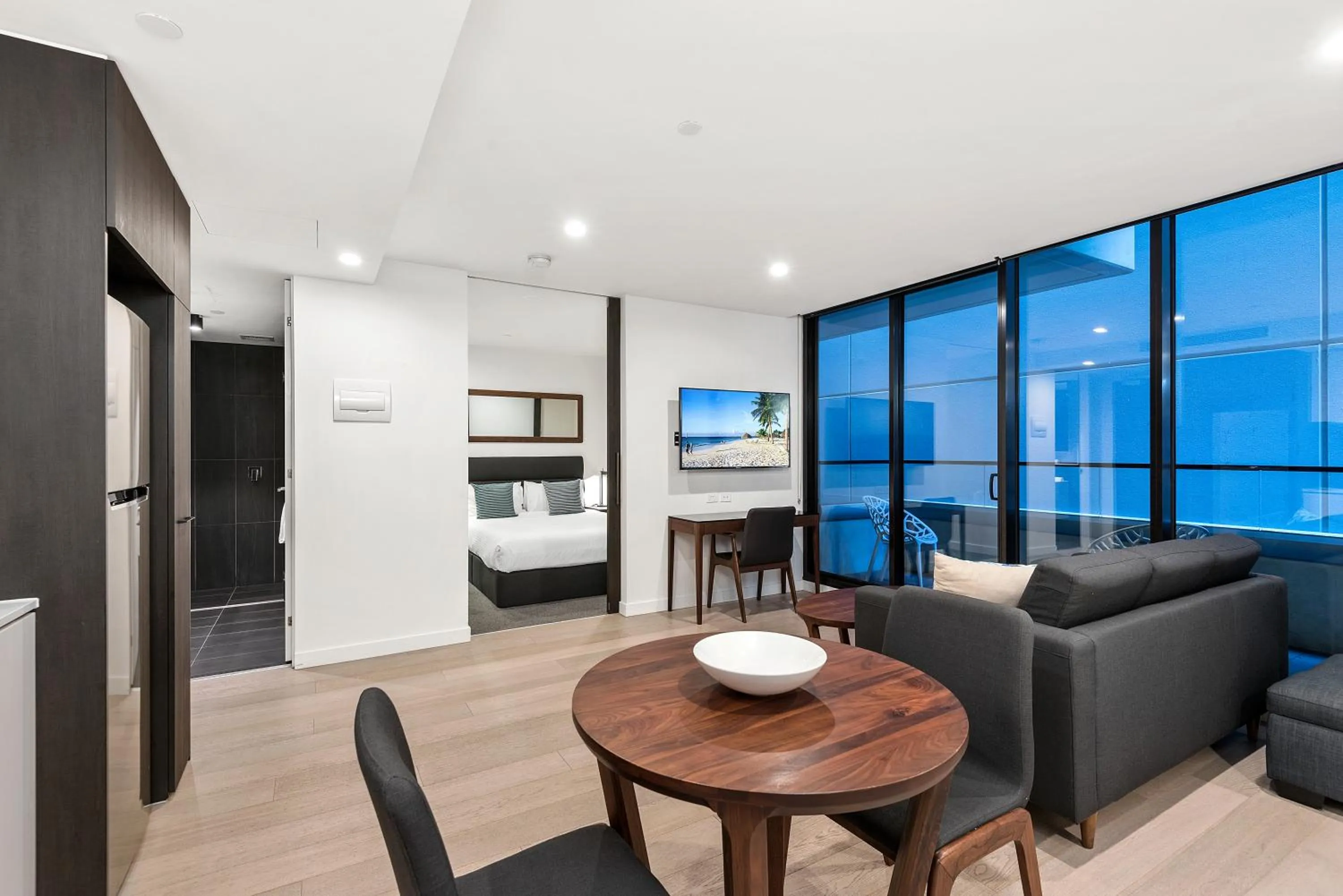 Living room in District South Yarra