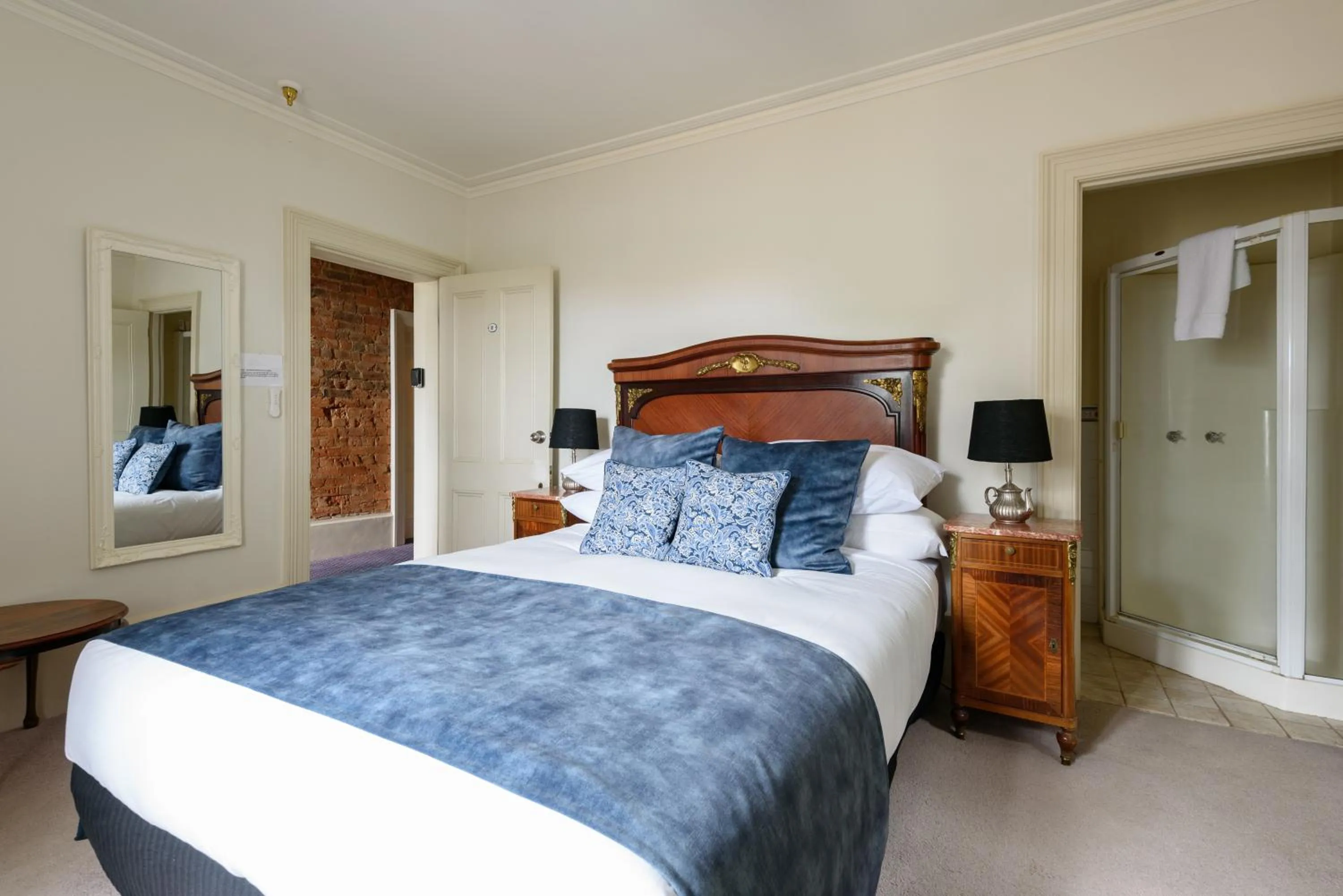 Bed in Albert Hotel Daylesford