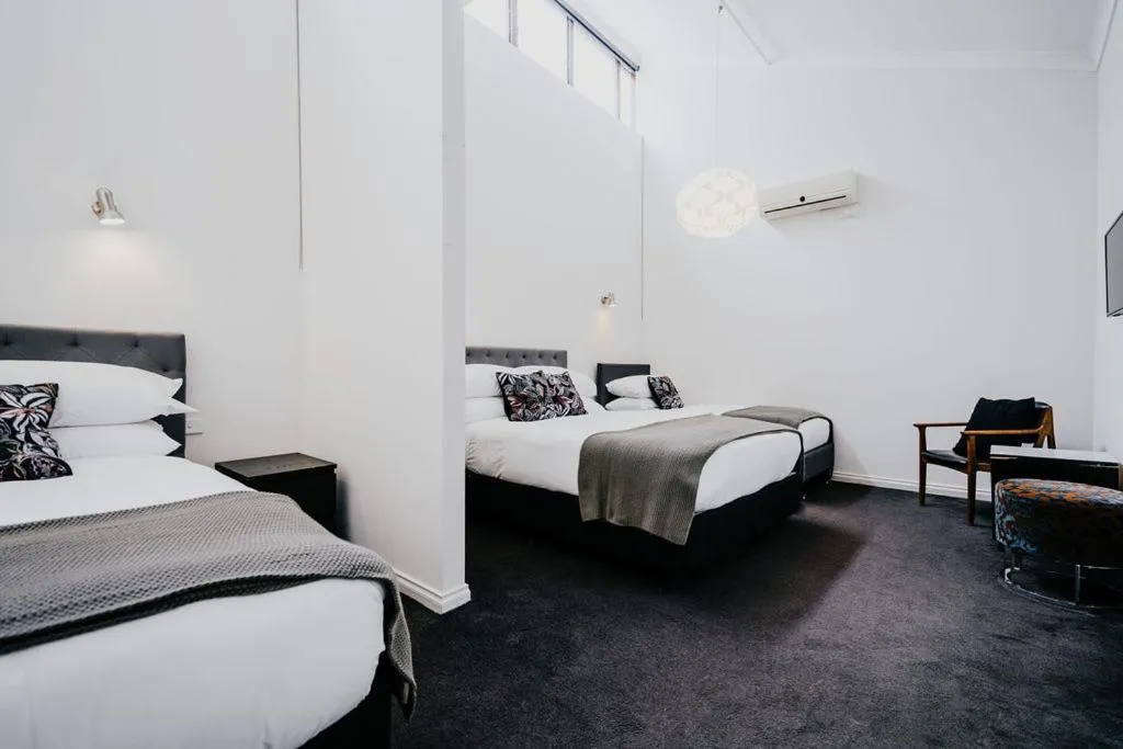 Bed in Albert Hotel Daylesford