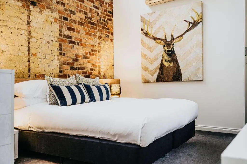 Bed in Albert Hotel Daylesford