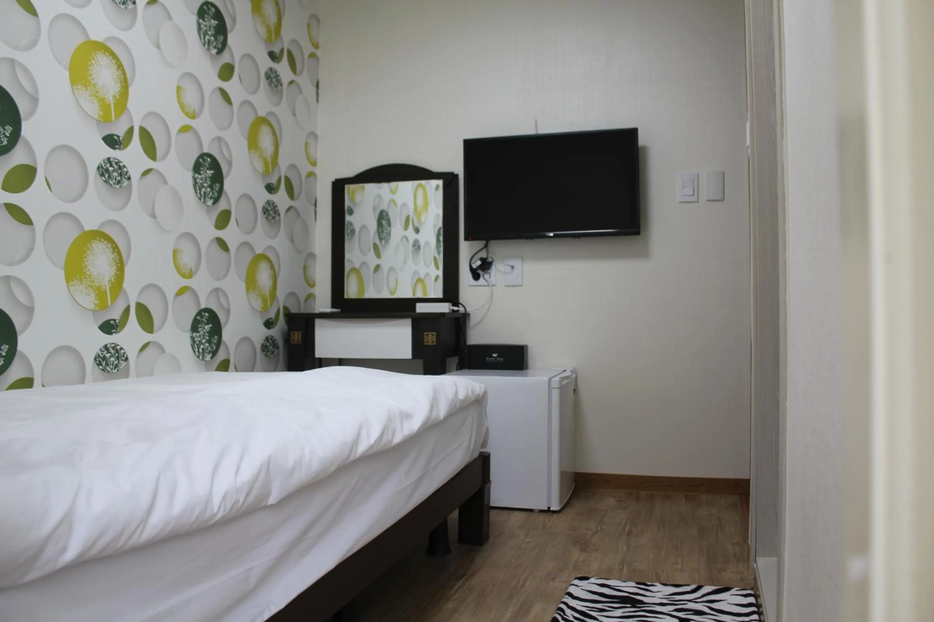 Decorative detail, Bed in Hamory Guesthouse Dongdaemun