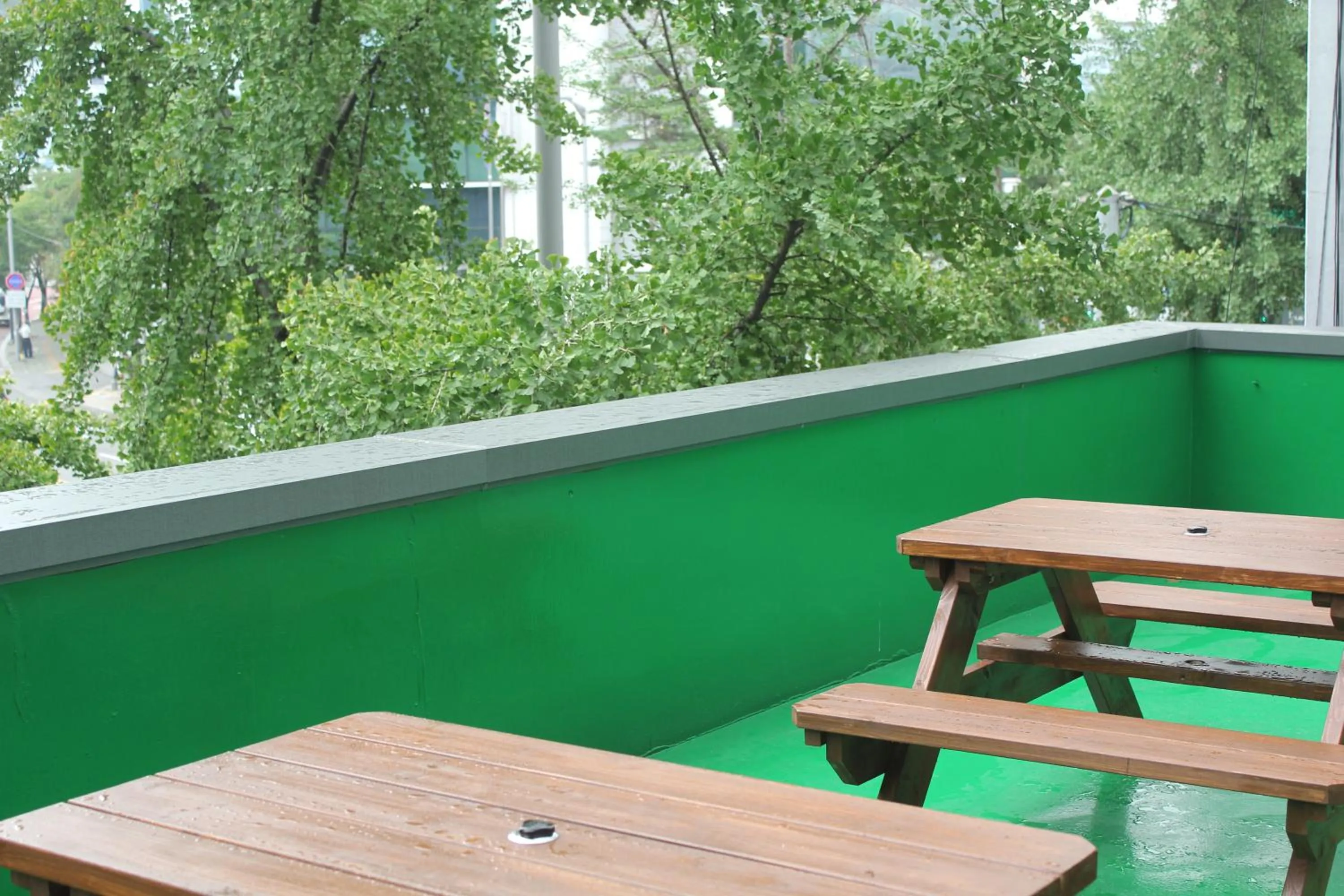 Balcony/Terrace in Hamory Guesthouse Dongdaemun