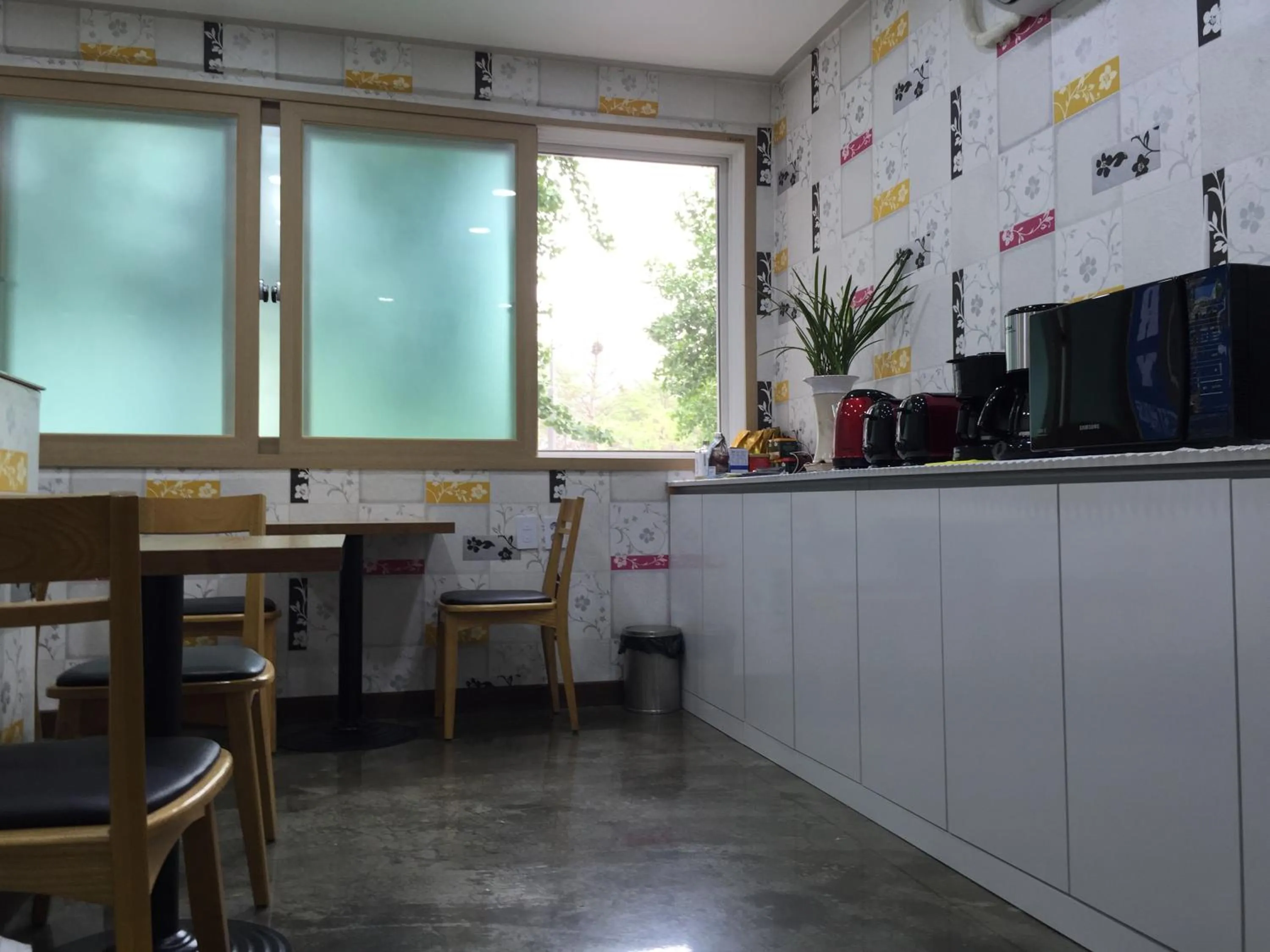 Decorative detail in Hamory Guesthouse Dongdaemun