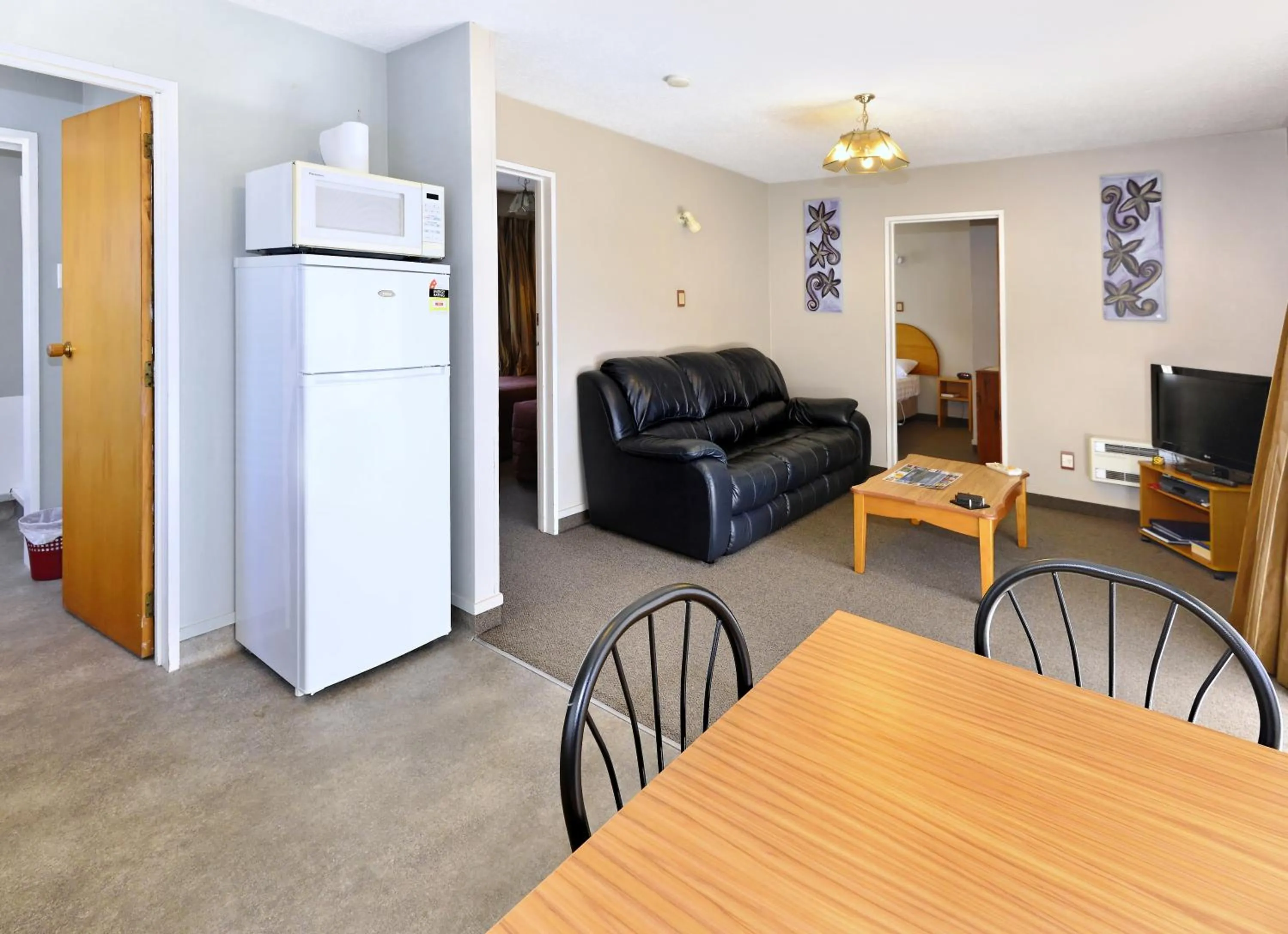 Living room in Classique Lodge Motel