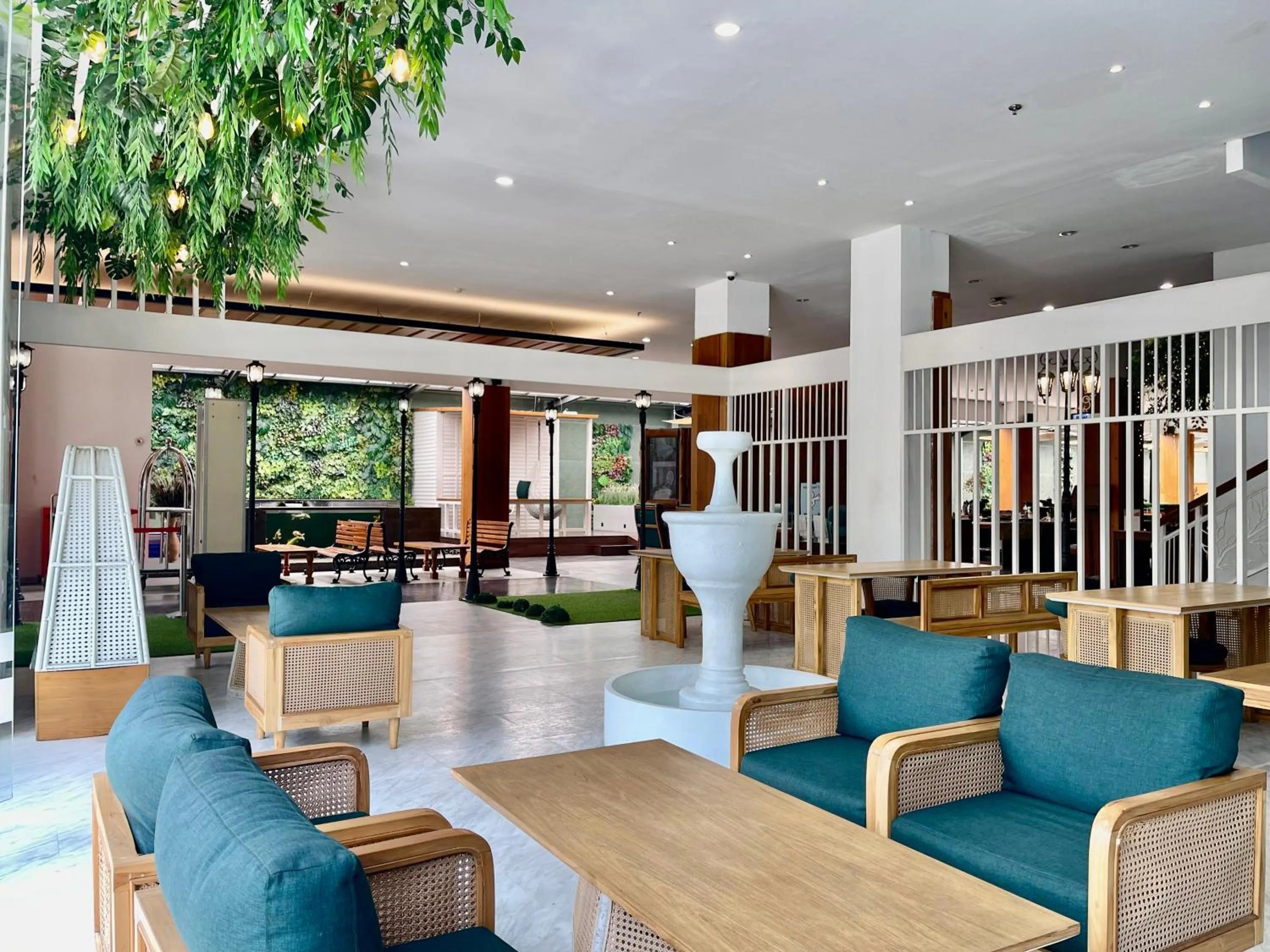 Lobby or reception in Hemangini Hotel Bandung
