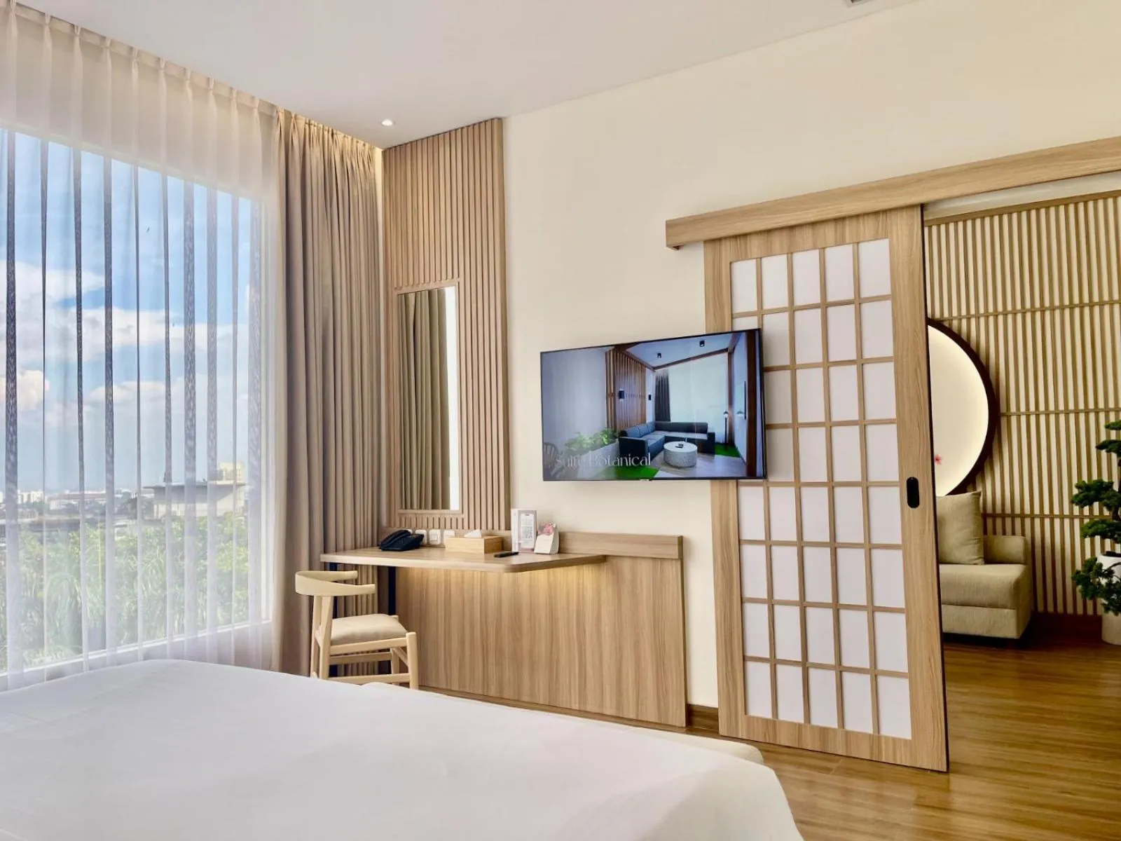 Bedroom, Bed in Hemangini Hotel Bandung