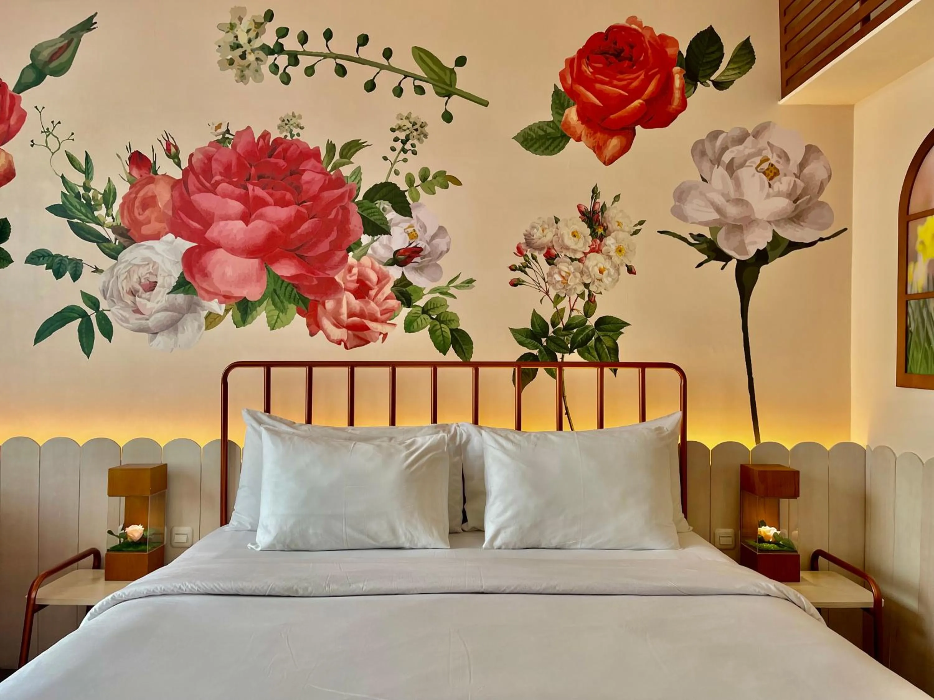 Bedroom, Bed in Hemangini Hotel Bandung