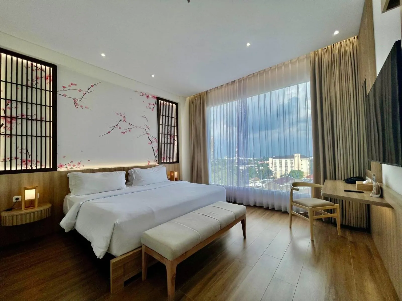 Bedroom, Bed in Hemangini Hotel Bandung