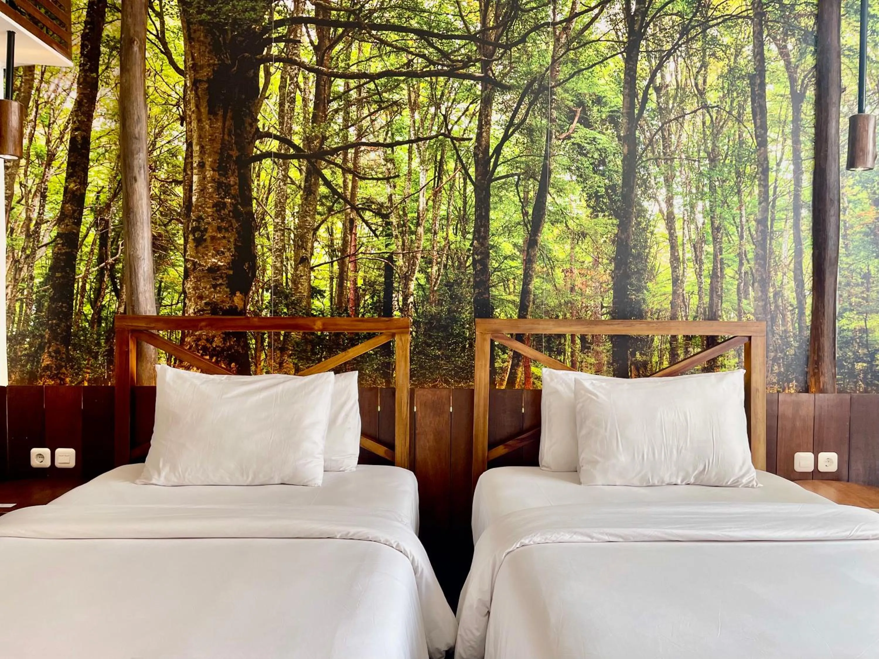 Bedroom, Bed in Hemangini Hotel Bandung