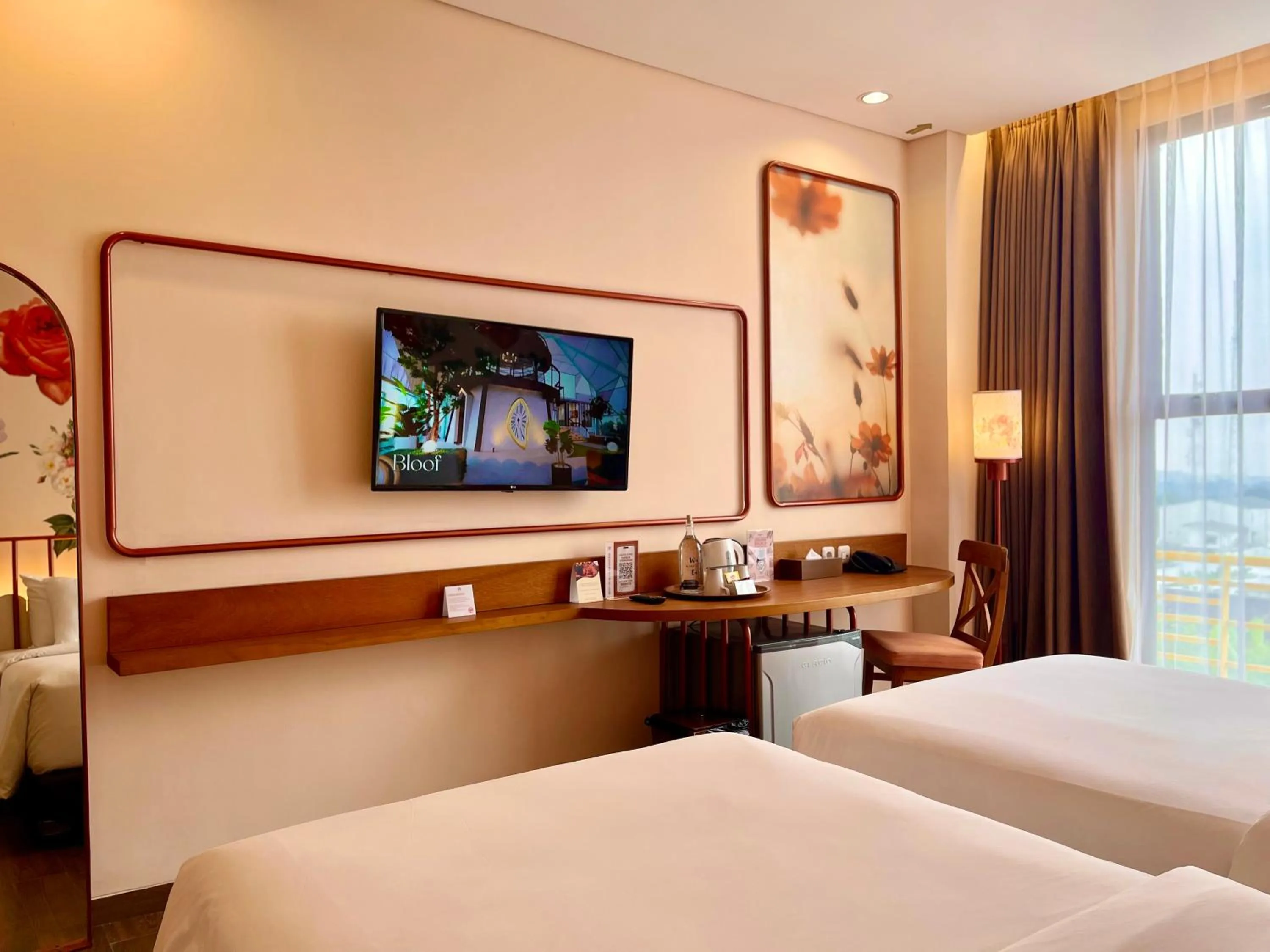 Bedroom, Bed in Hemangini Hotel Bandung