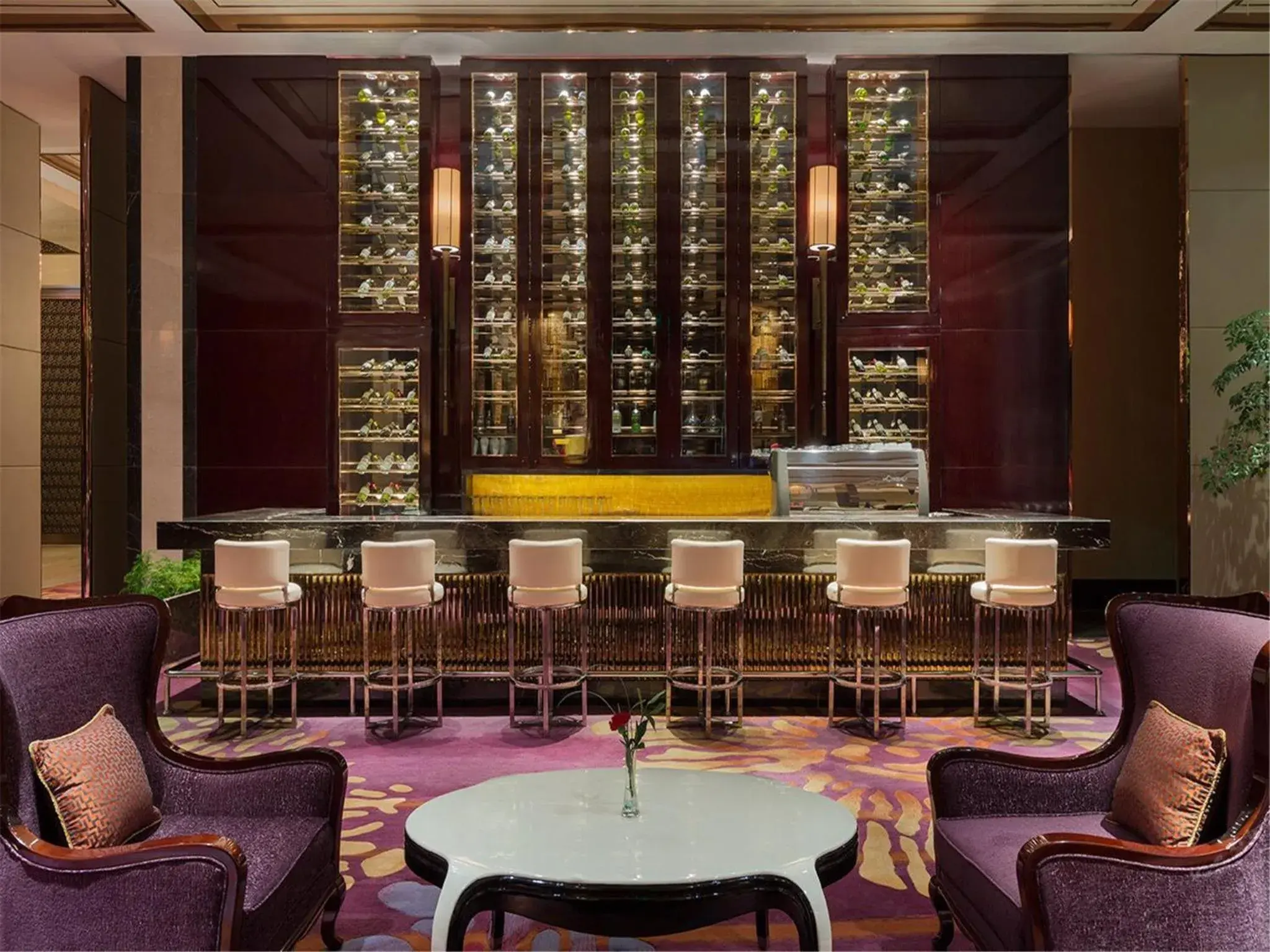 Lounge or bar in Wanda Realm Fushun Lounge or bar in Wanda Realm Fushun