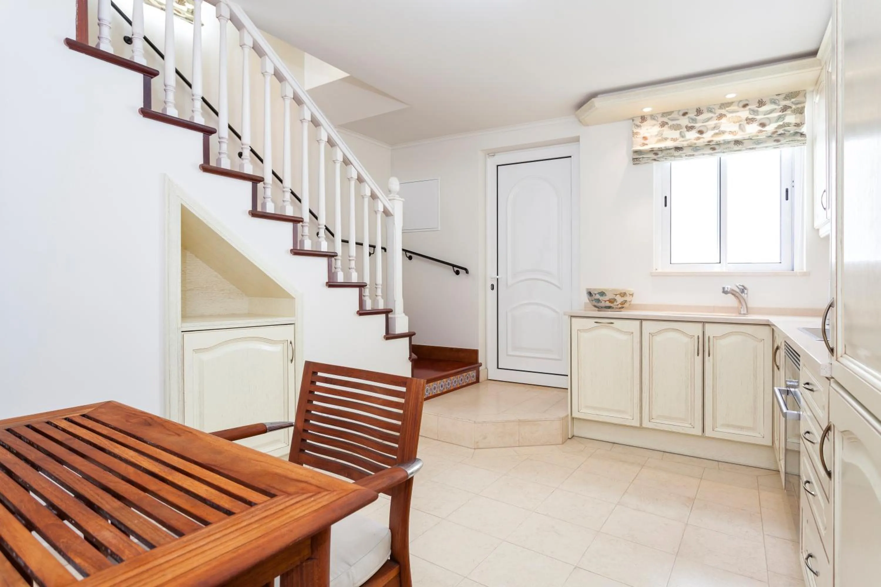 Kitchen or kitchenette in Residence Estrela do Mar