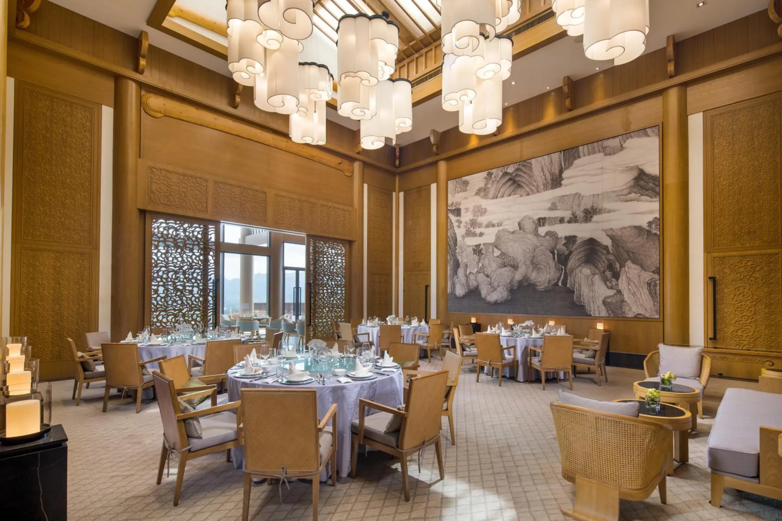 Restaurant/places to eat in Banyan Tree Huangshan Restaurant/places to eat in Banyan Tree Huangshan