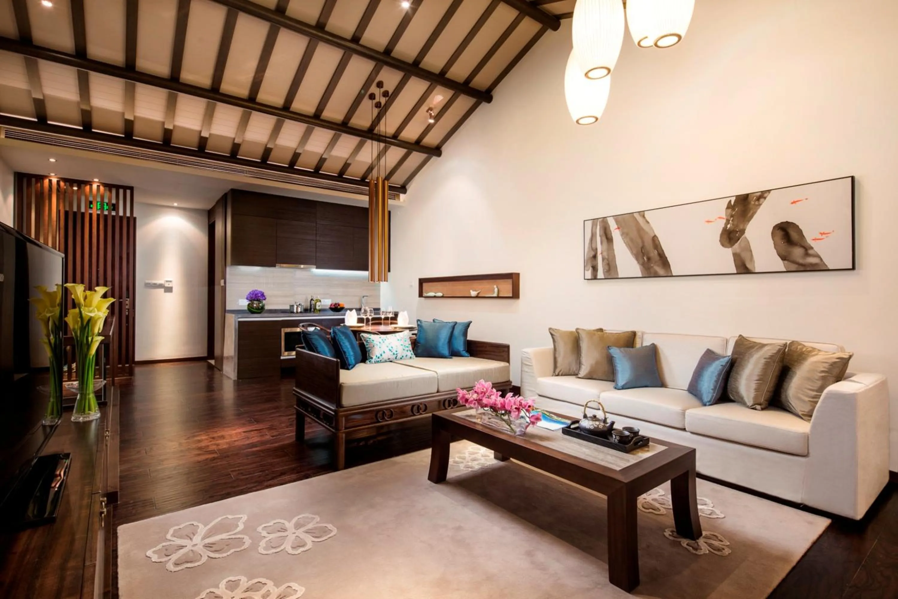 Kitchen or kitchenette in Banyan Tree Huangshan