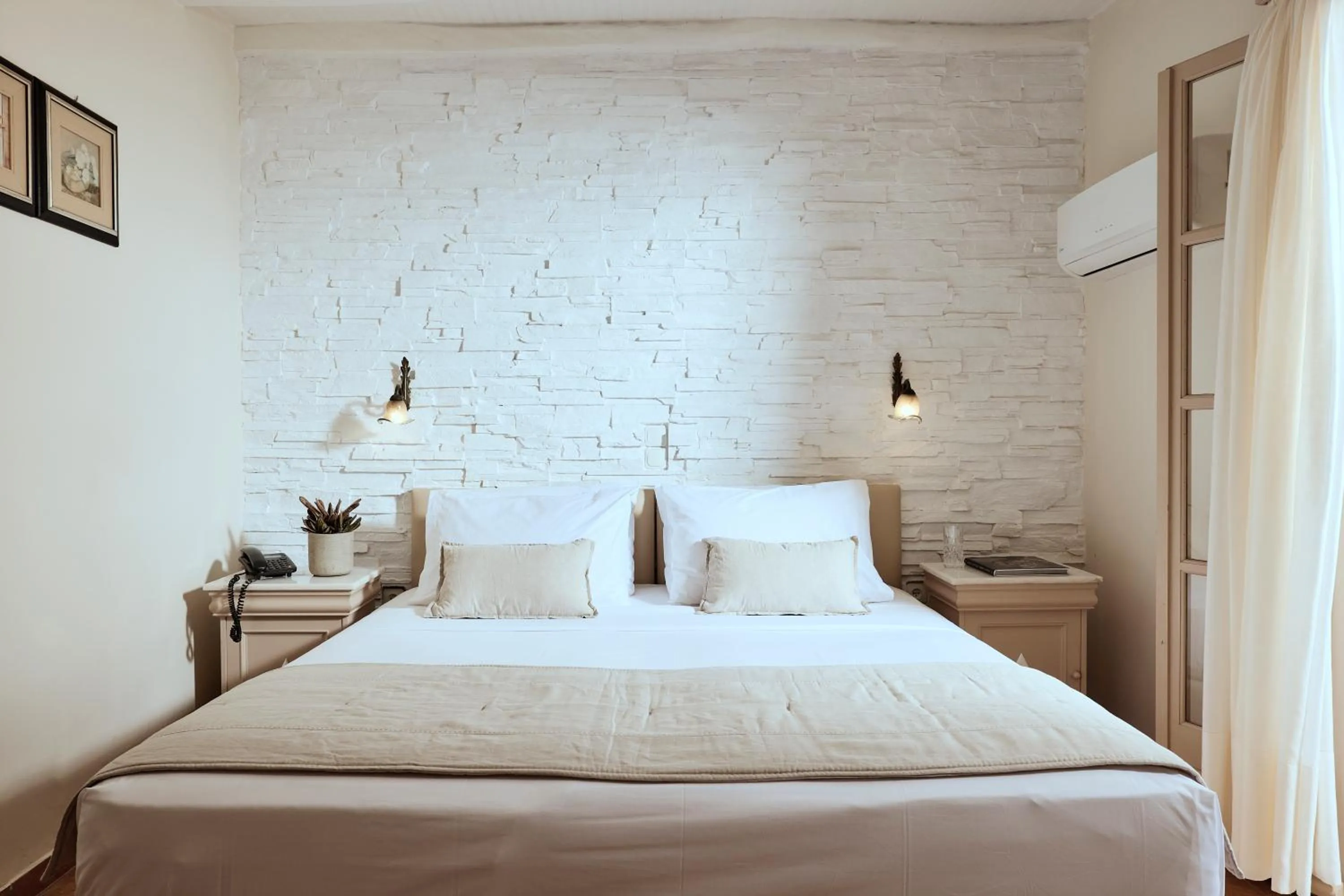 Bed in Naxos Magic Village