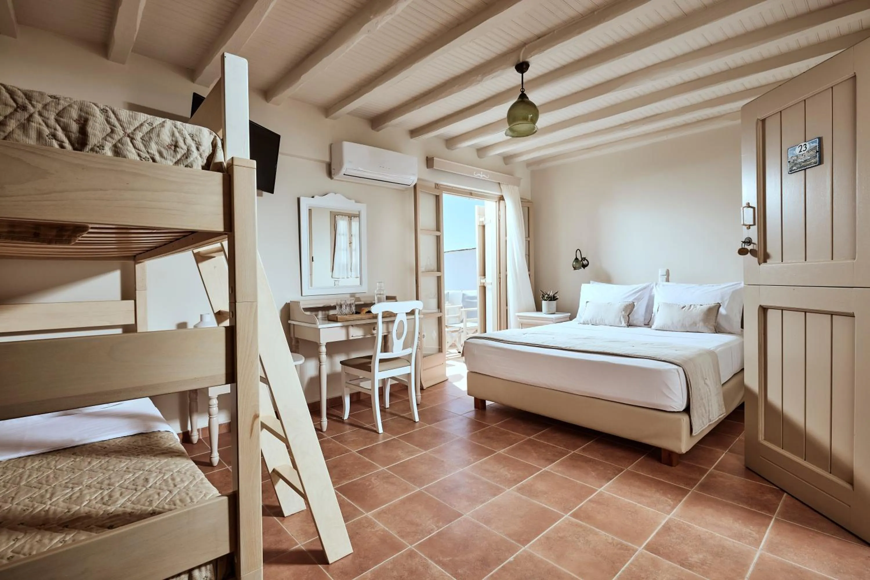 Bed in Naxos Magic Village