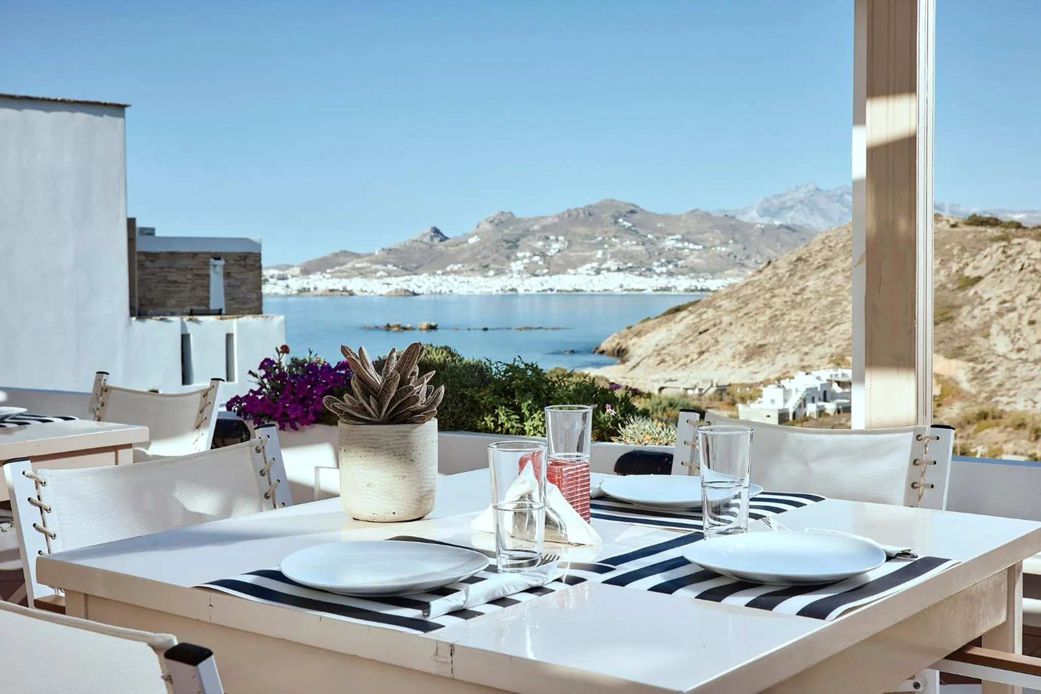 Natural landscape in Naxos Magic Village