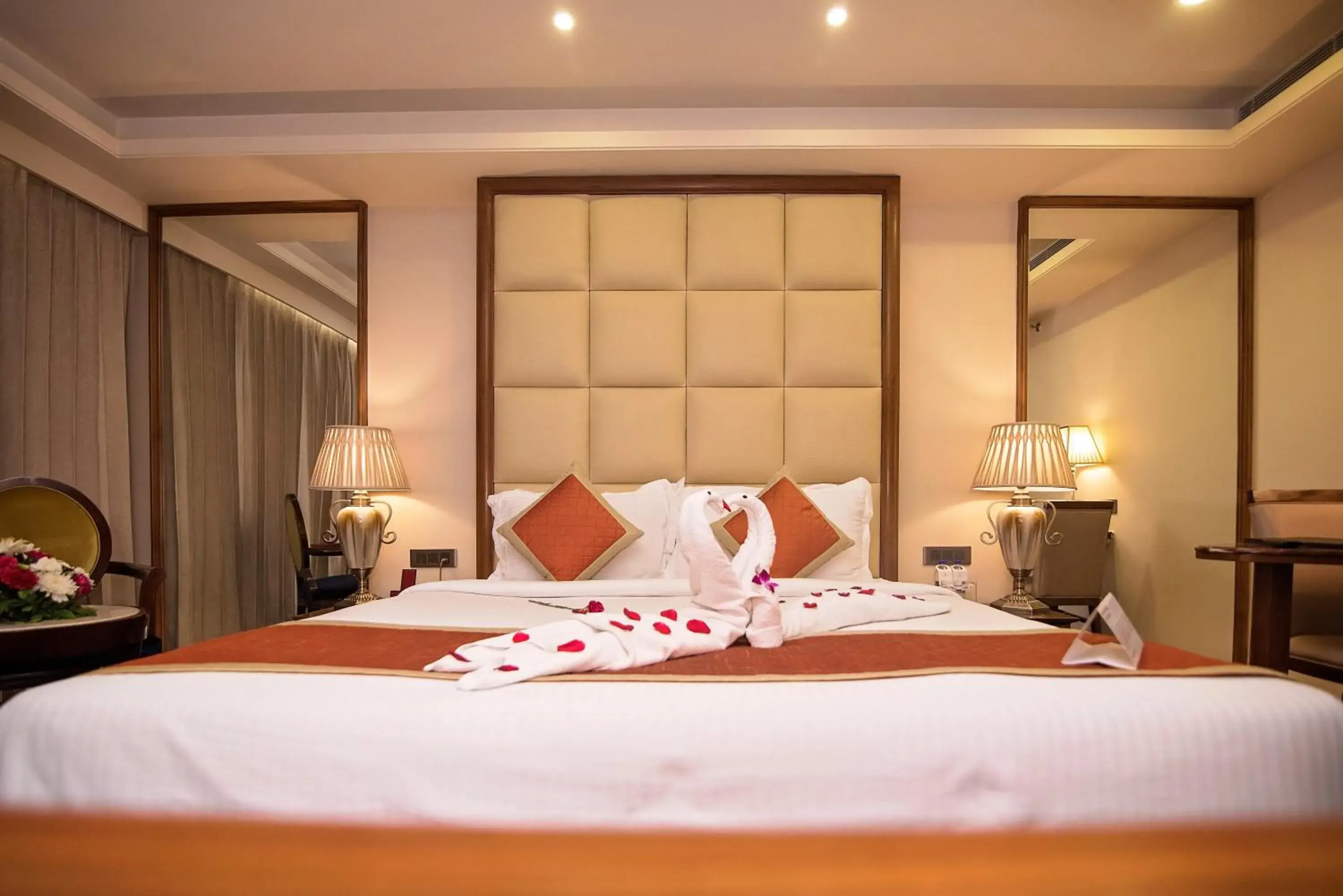 Bed in Shakun Hotels And Resorts Bed in Shakun Hotels And Resorts