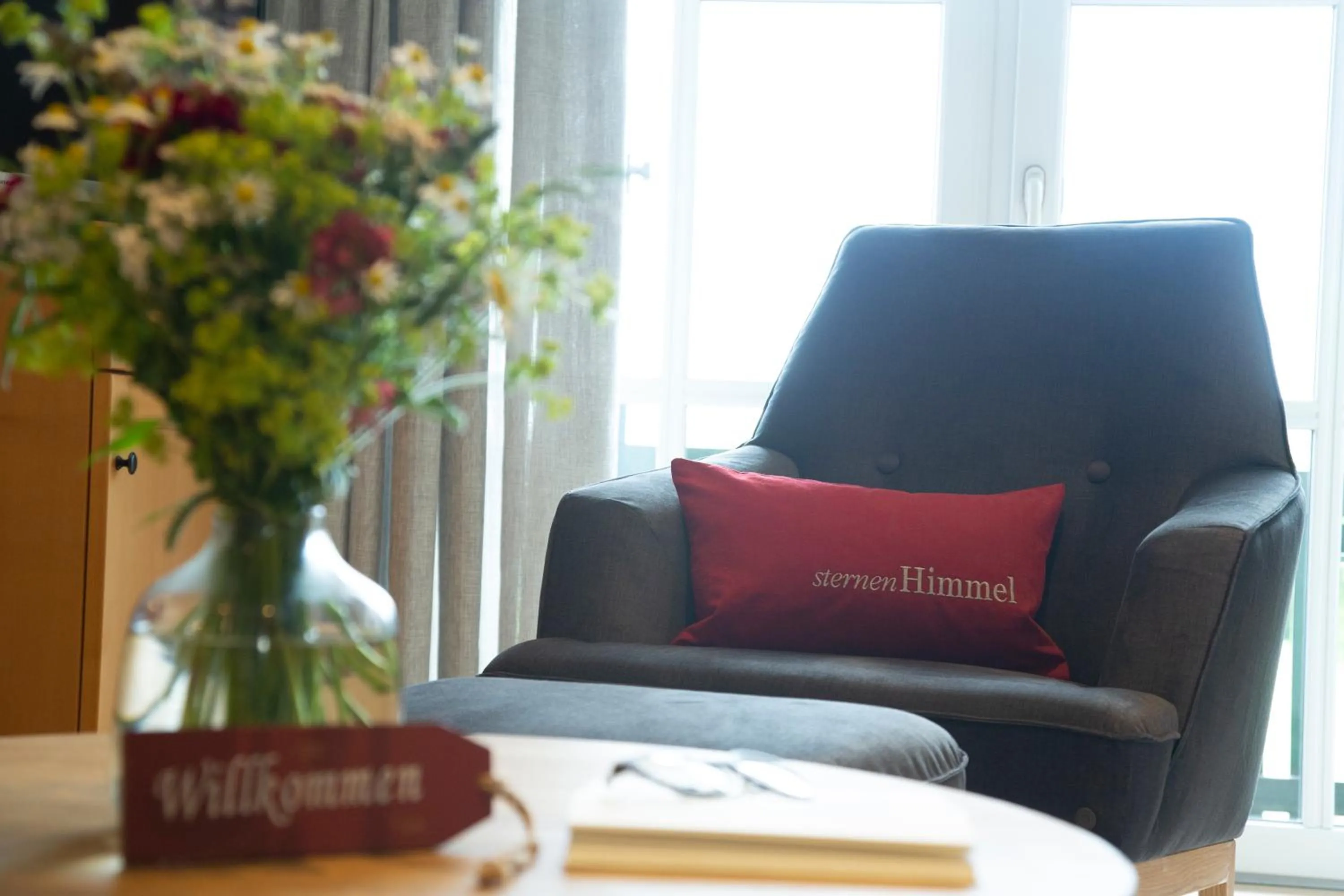 Living room in Hotel Sankt Leonhard - Dein Wohlfühlort zum Loslassen und Kraftschöpfen