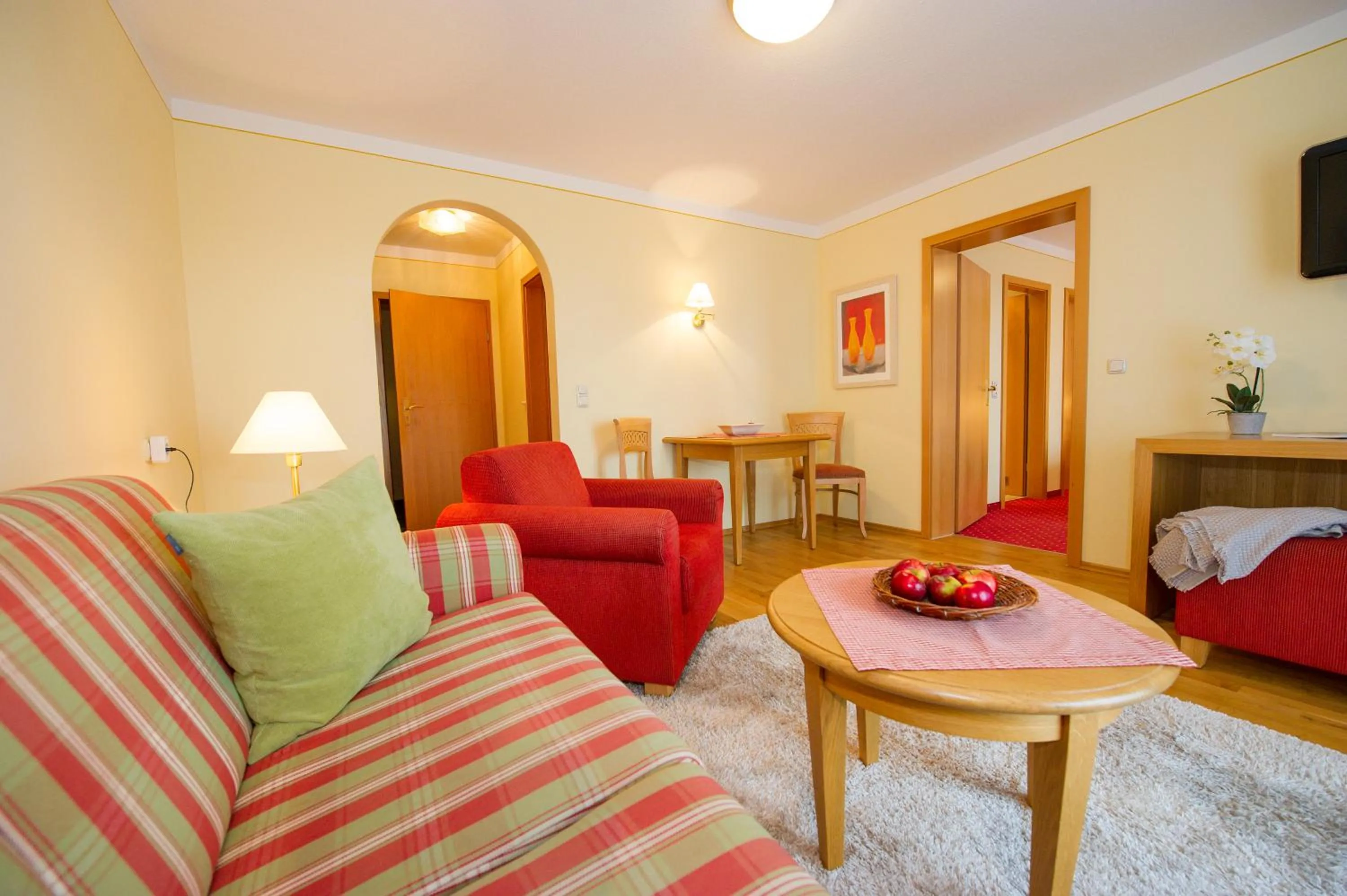 Living room in Hotel Sankt Leonhard - Dein Wohlfühlort zum Loslassen und Kraftschöpfen