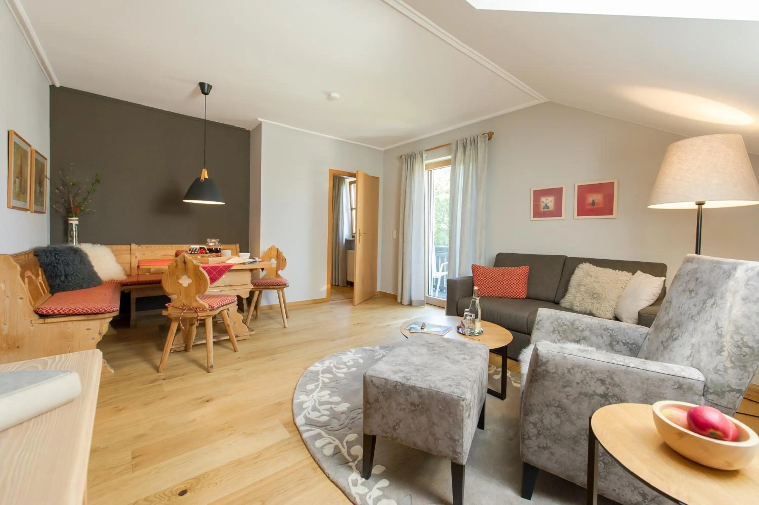 Living room in Hotel Sankt Leonhard - Dein Wohlfühlort zum Loslassen und Kraftschöpfen
