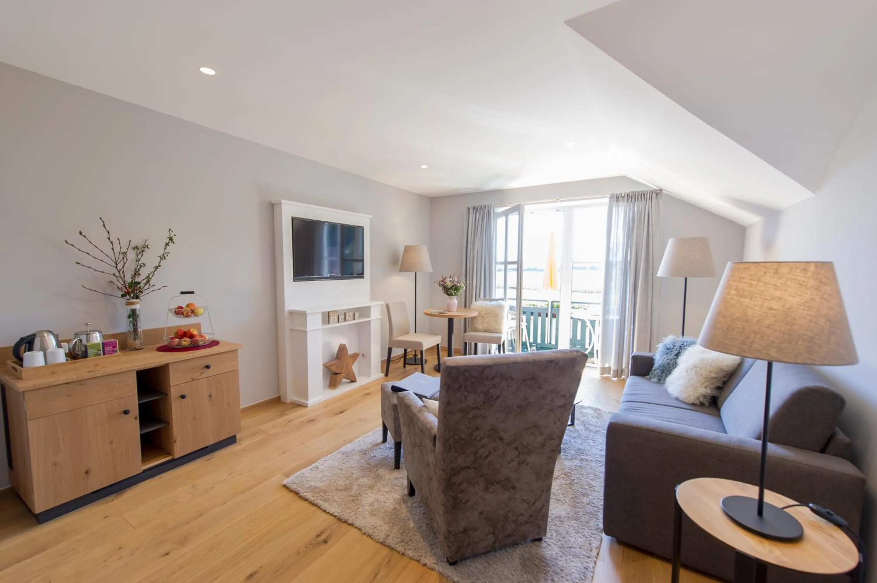 Living room in Hotel Sankt Leonhard - Dein Wohlfühlort zum Loslassen und Kraftschöpfen