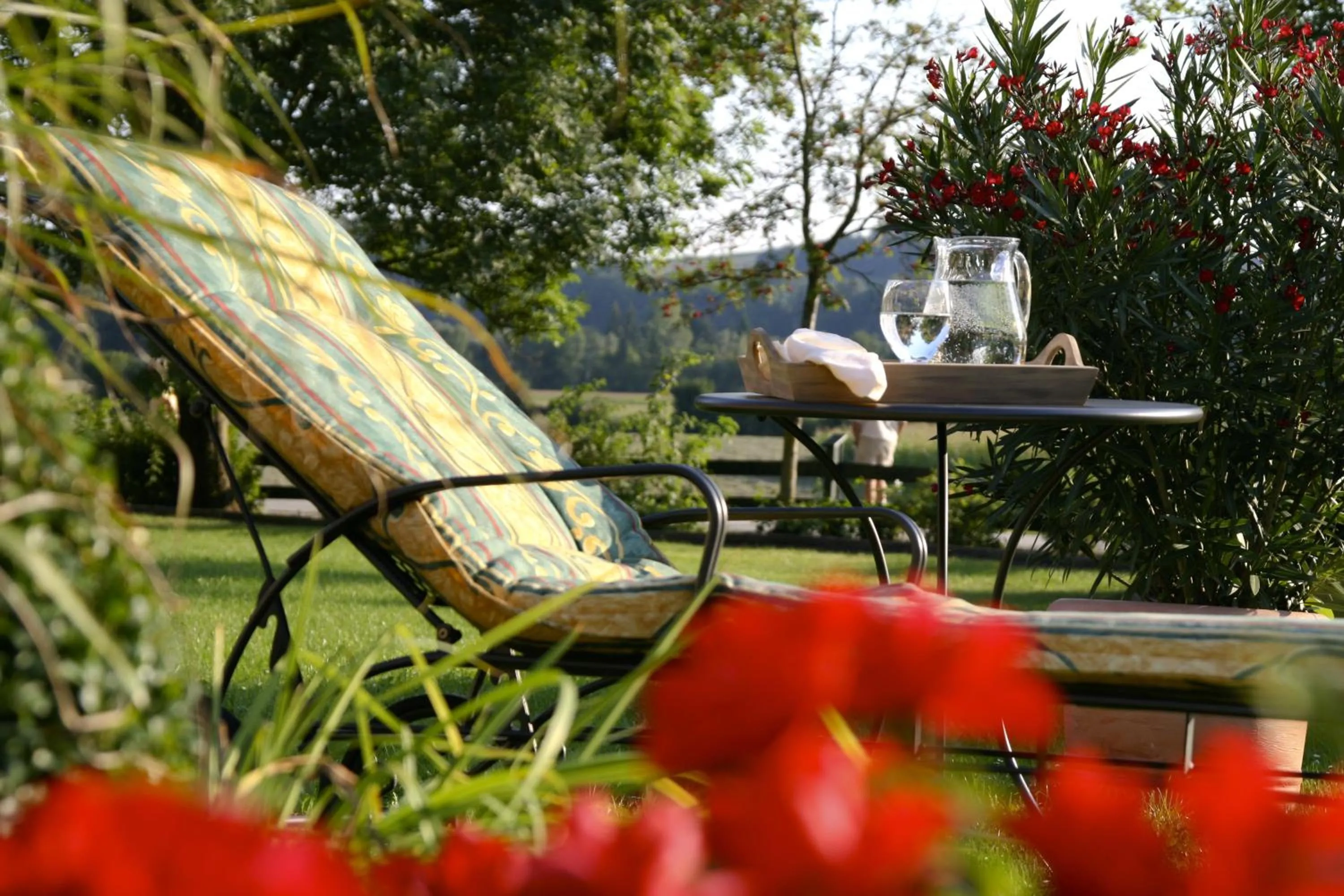 Garden in Hotel Sankt Leonhard - Dein Wohlfühlort zum Loslassen und Kraftschöpfen
