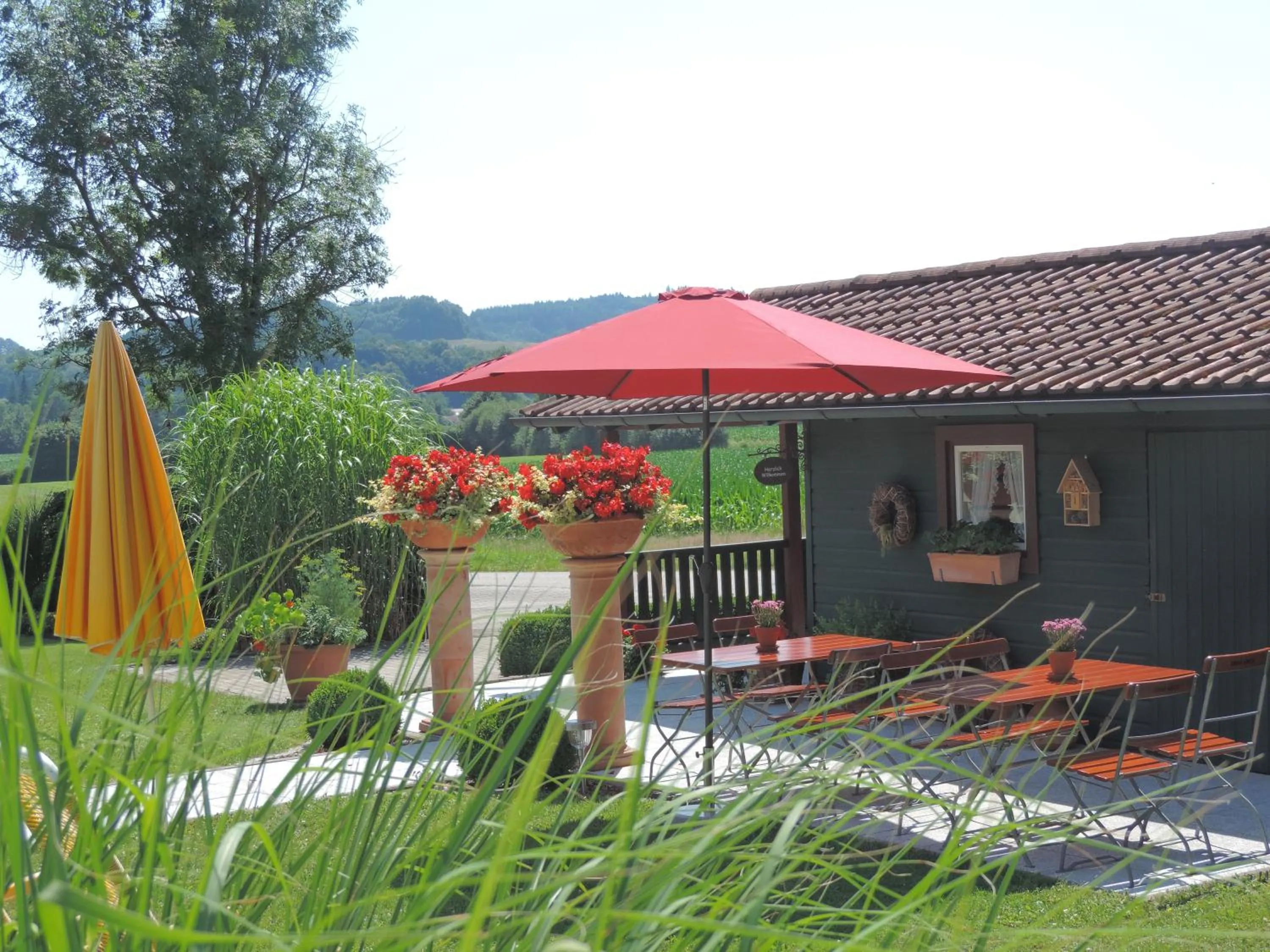 Garden in Hotel Sankt Leonhard - Dein Wohlfühlort zum Loslassen und Kraftschöpfen