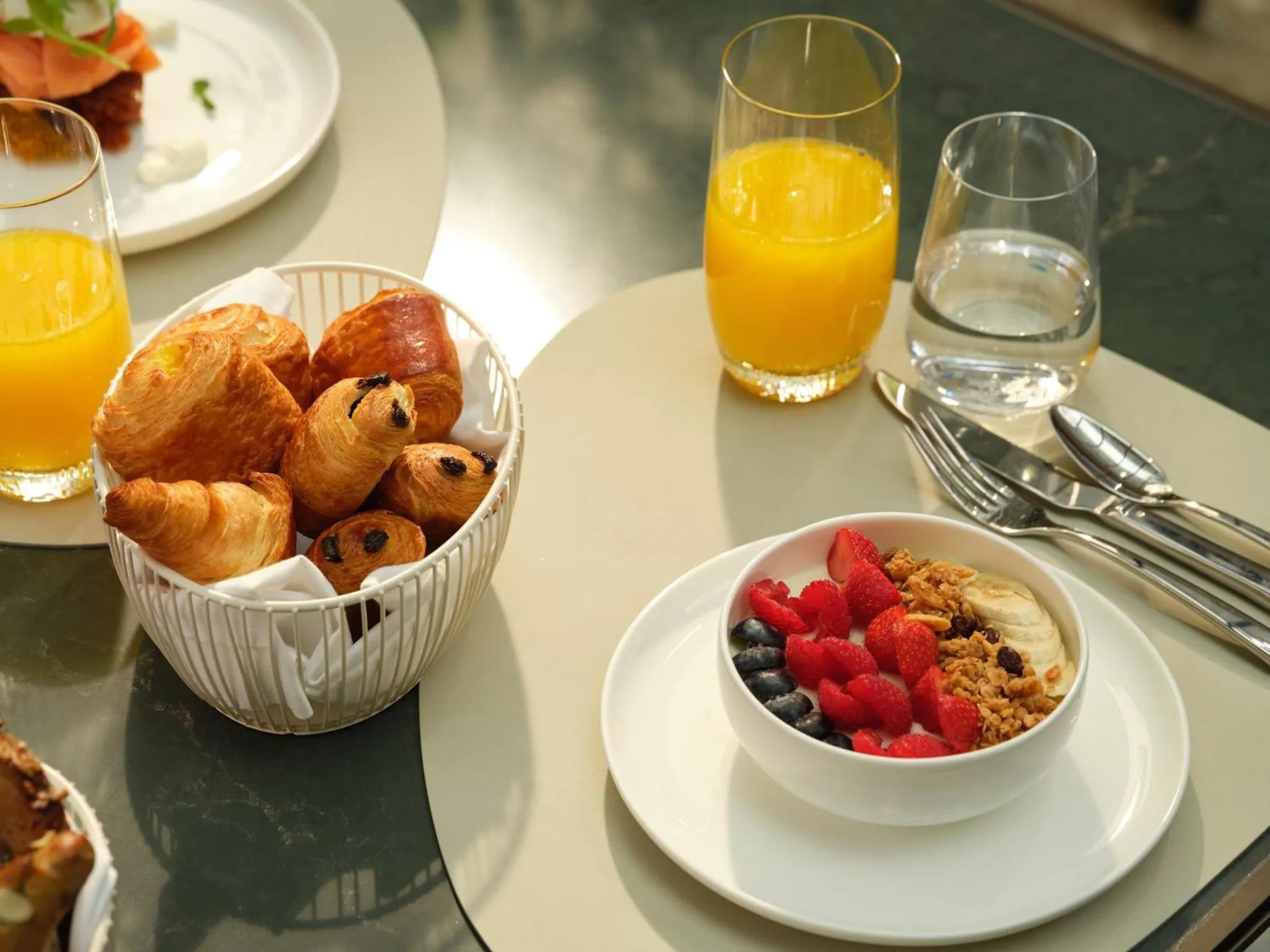 Breakfast in Mandarin Oriental, Vienna