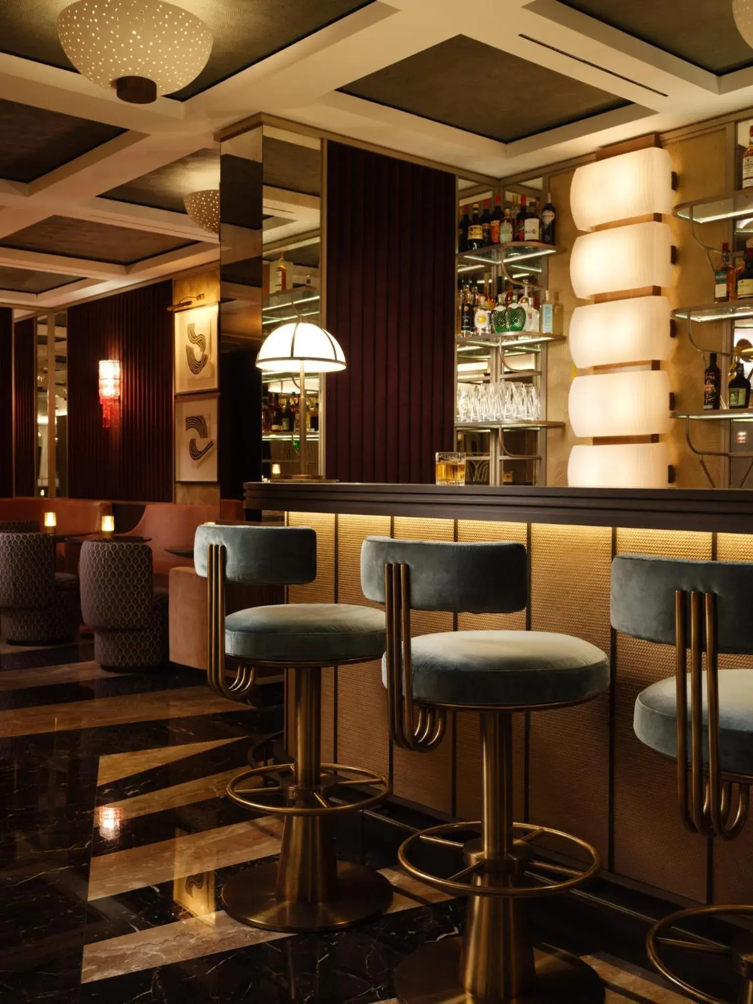 Lounge or bar in Mandarin Oriental, Vienna Lounge or bar in Mandarin Oriental, Vienna