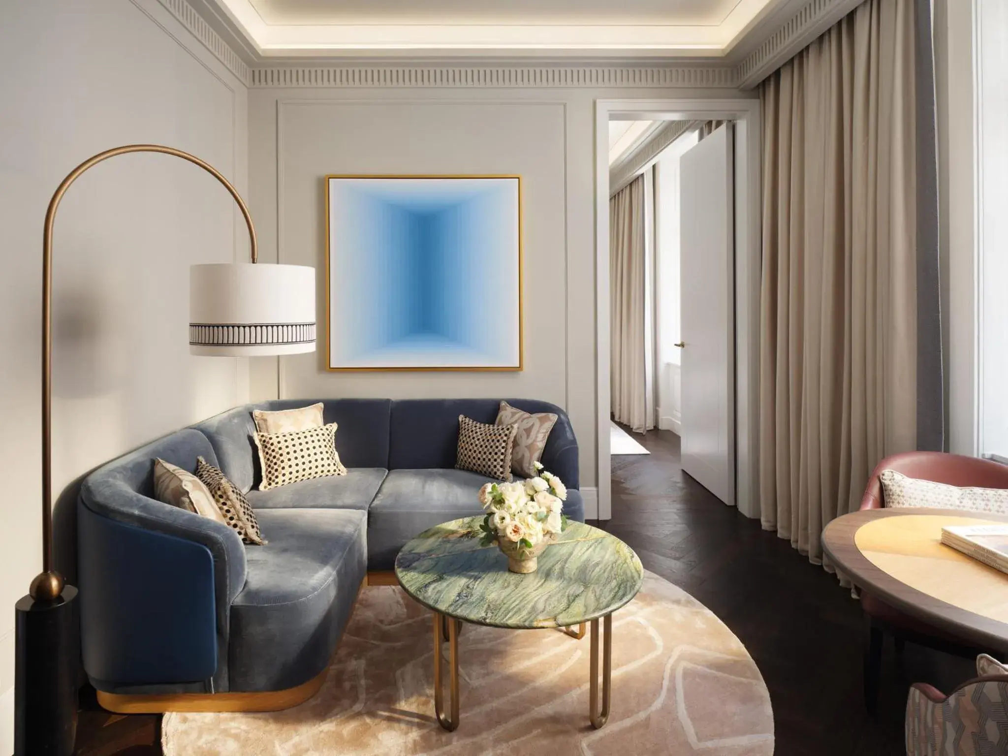 Bedroom in Mandarin Oriental, Vienna Bedroom in Mandarin Oriental, Vienna