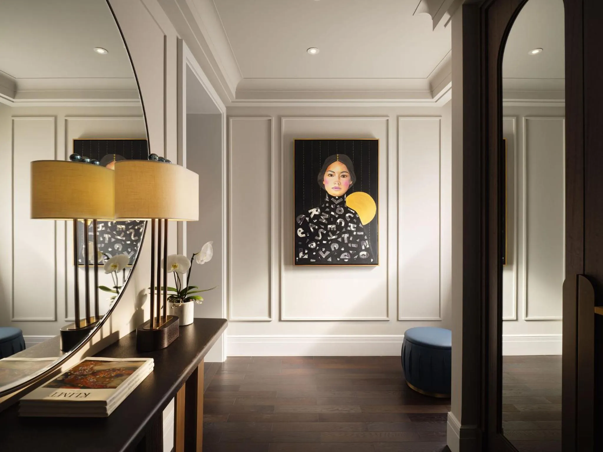 Decorative detail in Mandarin Oriental, Vienna