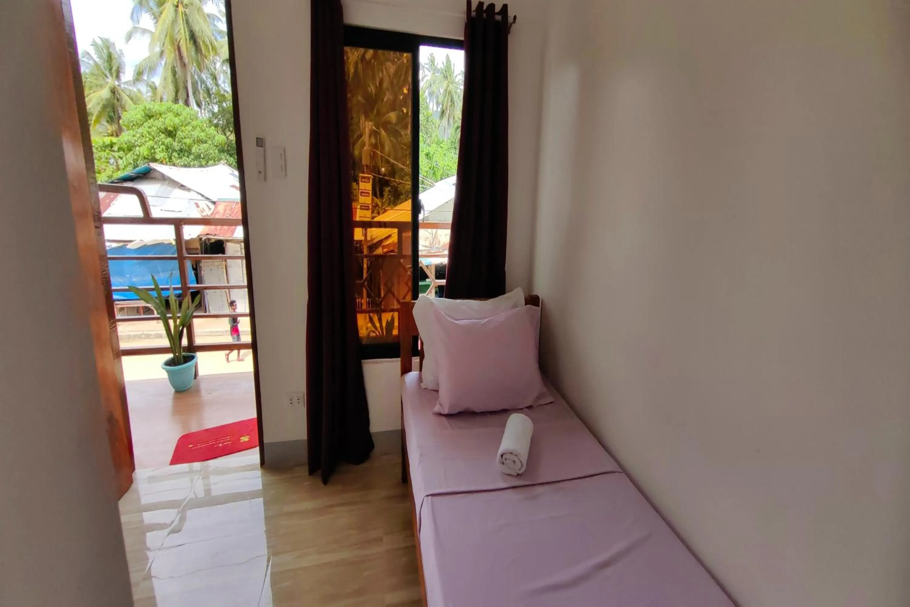 Bed in Kamalay Pension House