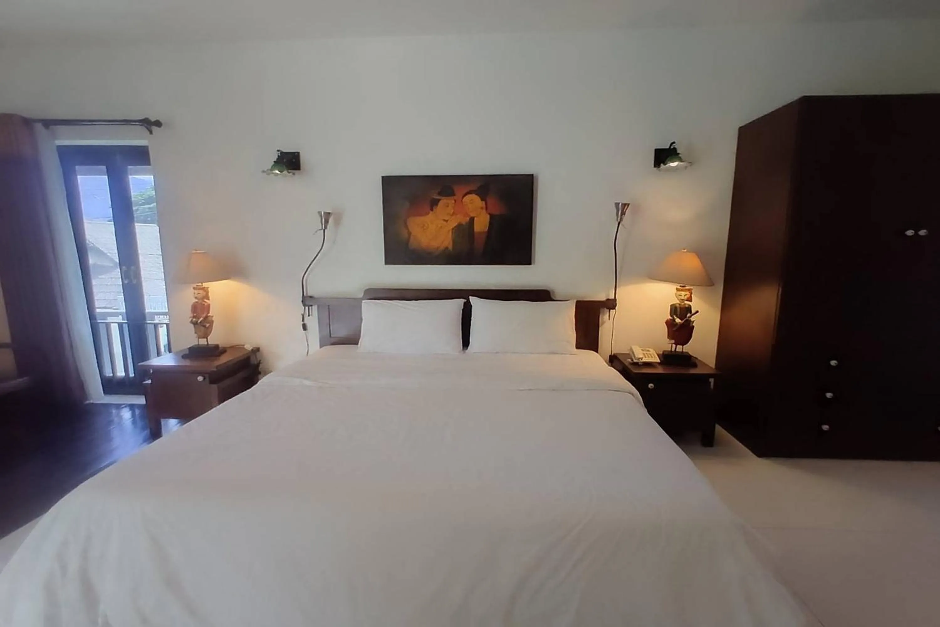 Bed in Baan Orawee Boutique Hotel