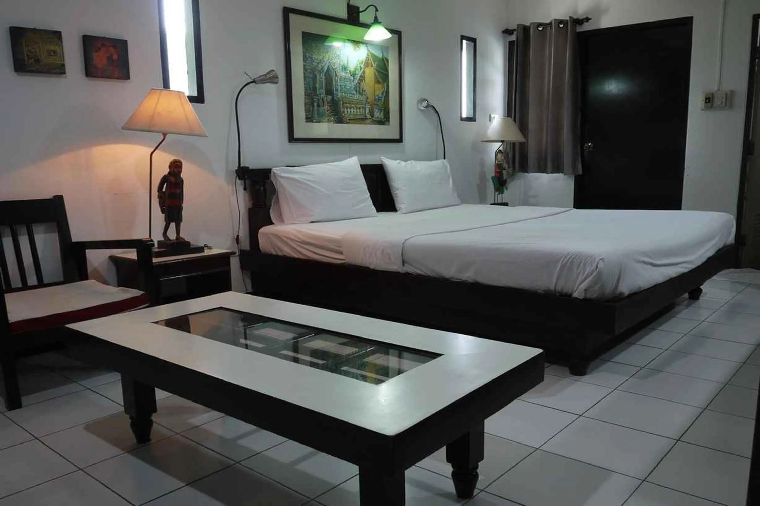 Bed in Baan Orawee Boutique Hotel