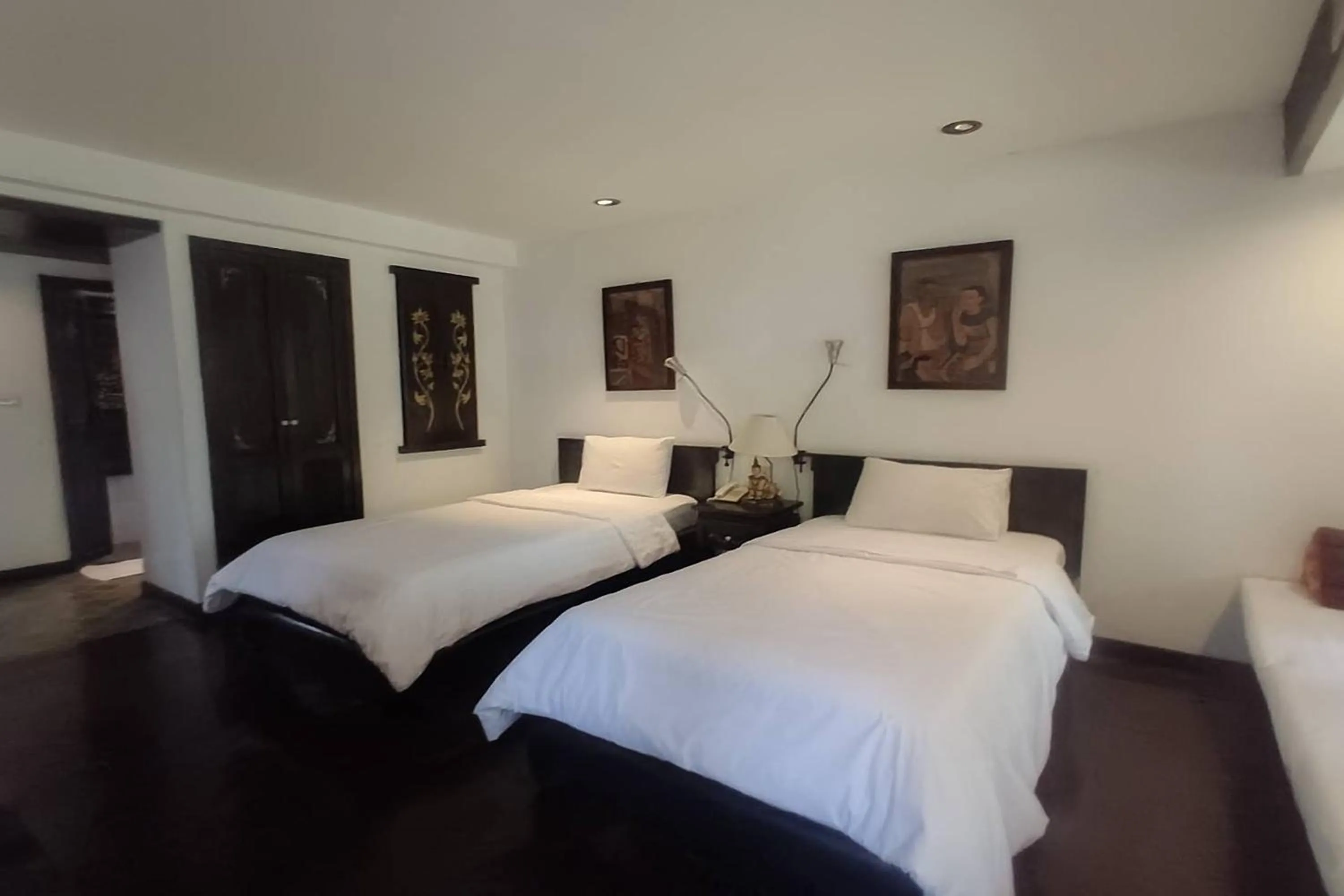 Bed in Baan Orawee Boutique Hotel