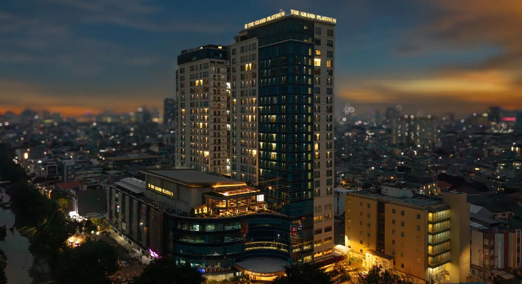 Property building in The Grand Platinum Jakarta