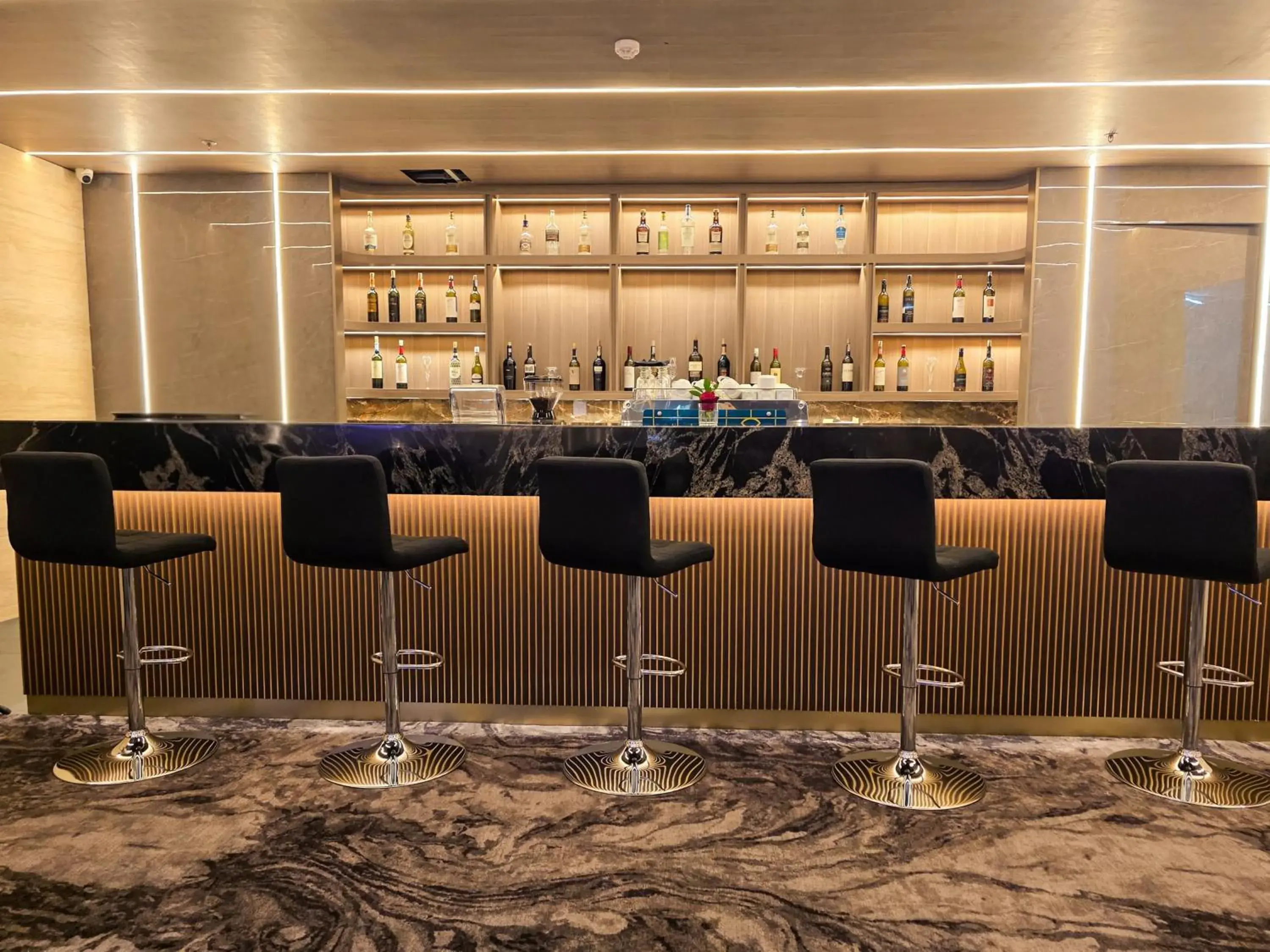 Lounge or bar in The Grand Platinum Jakarta Lounge or bar in The Grand Platinum Jakarta