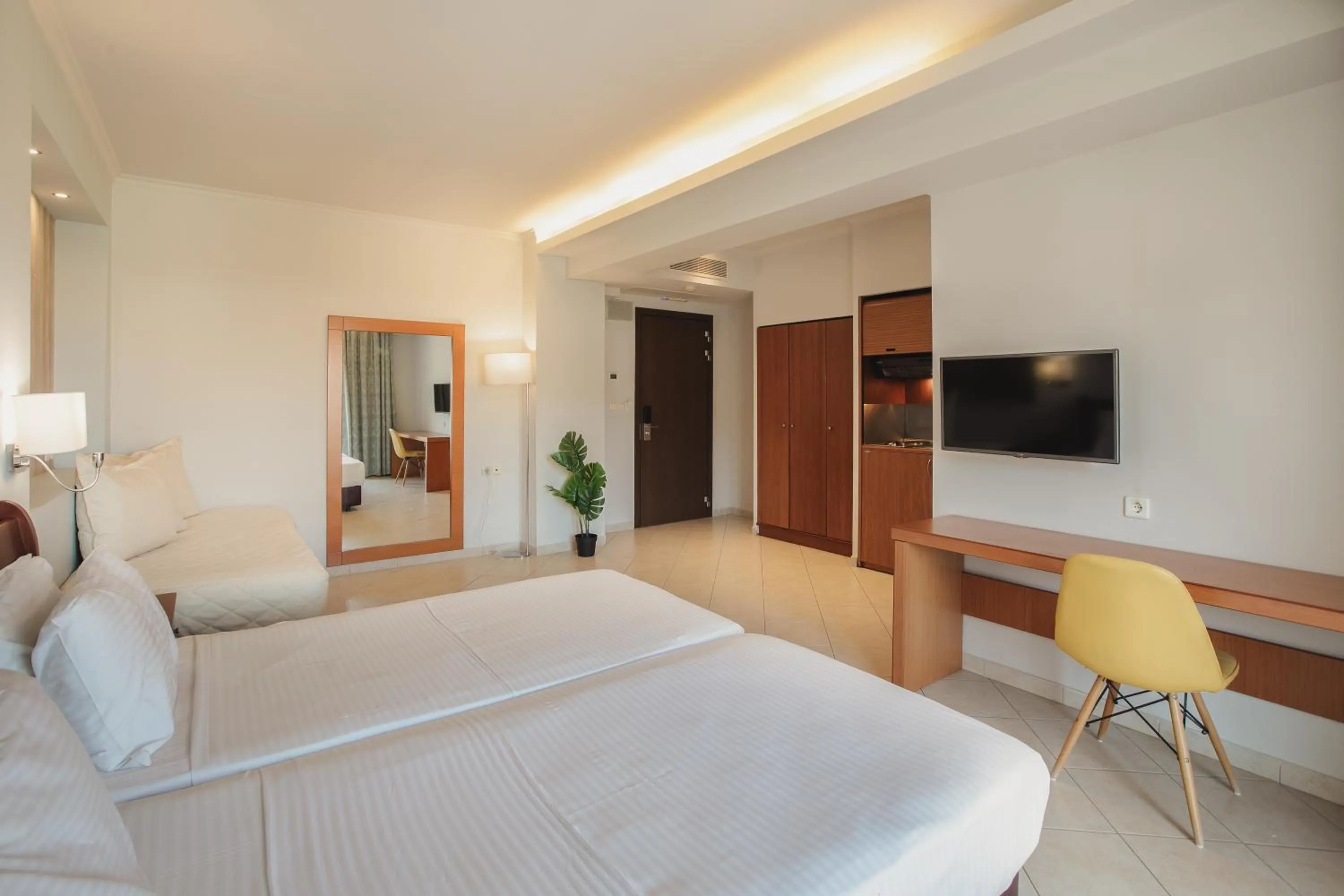 Bed in Electra Hotel