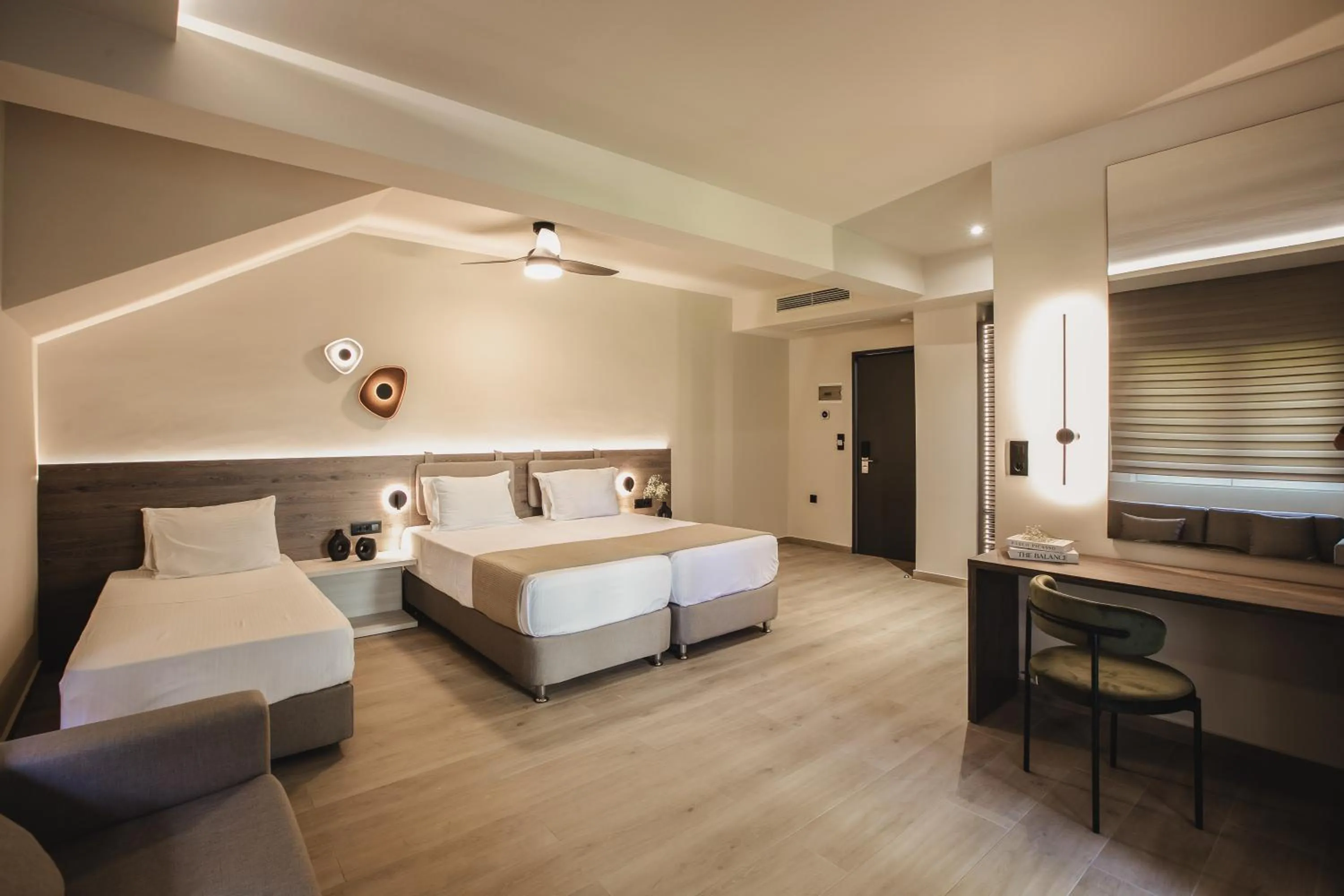 Bed in Electra Hotel