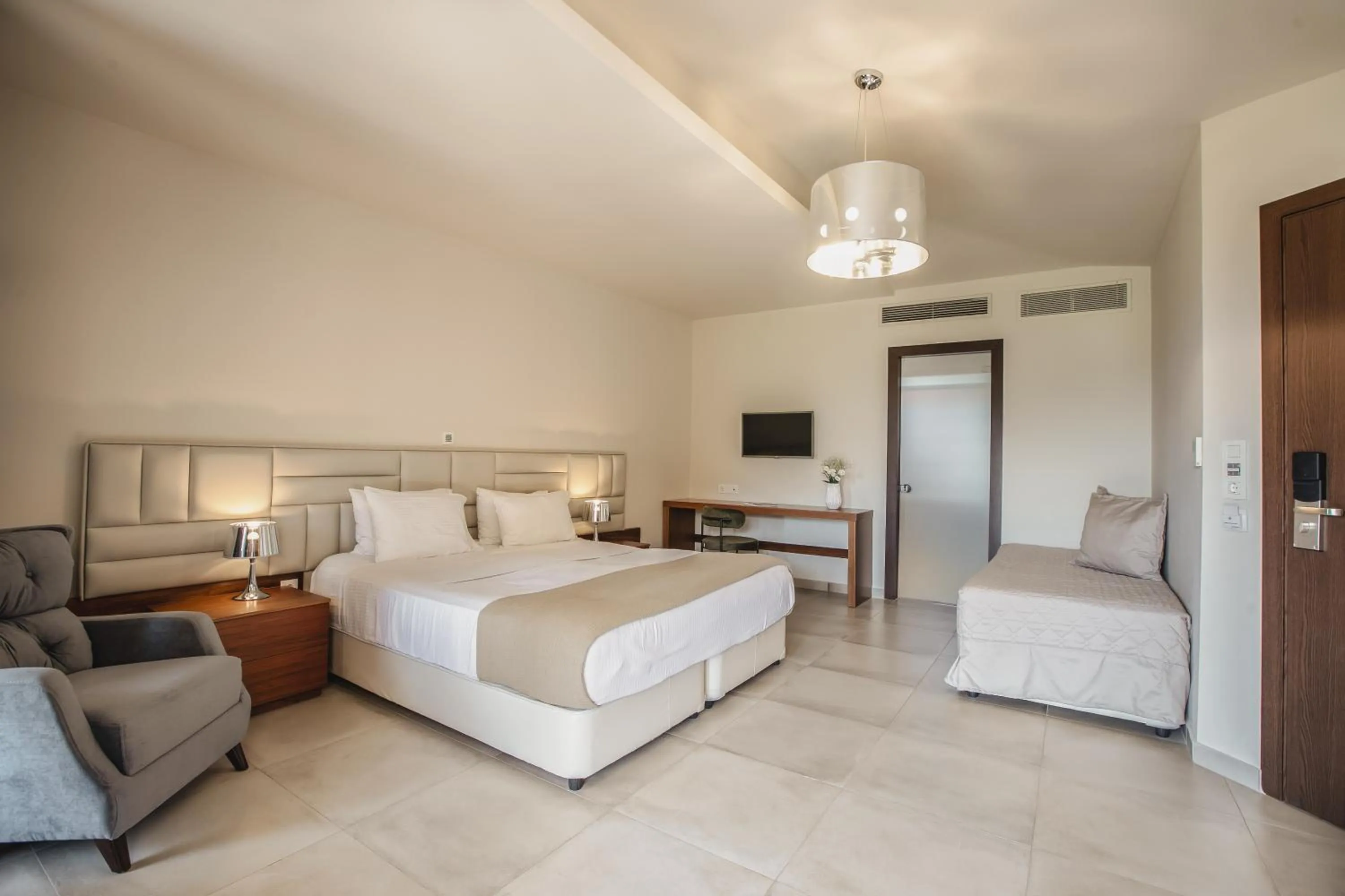 Bed in Electra Hotel