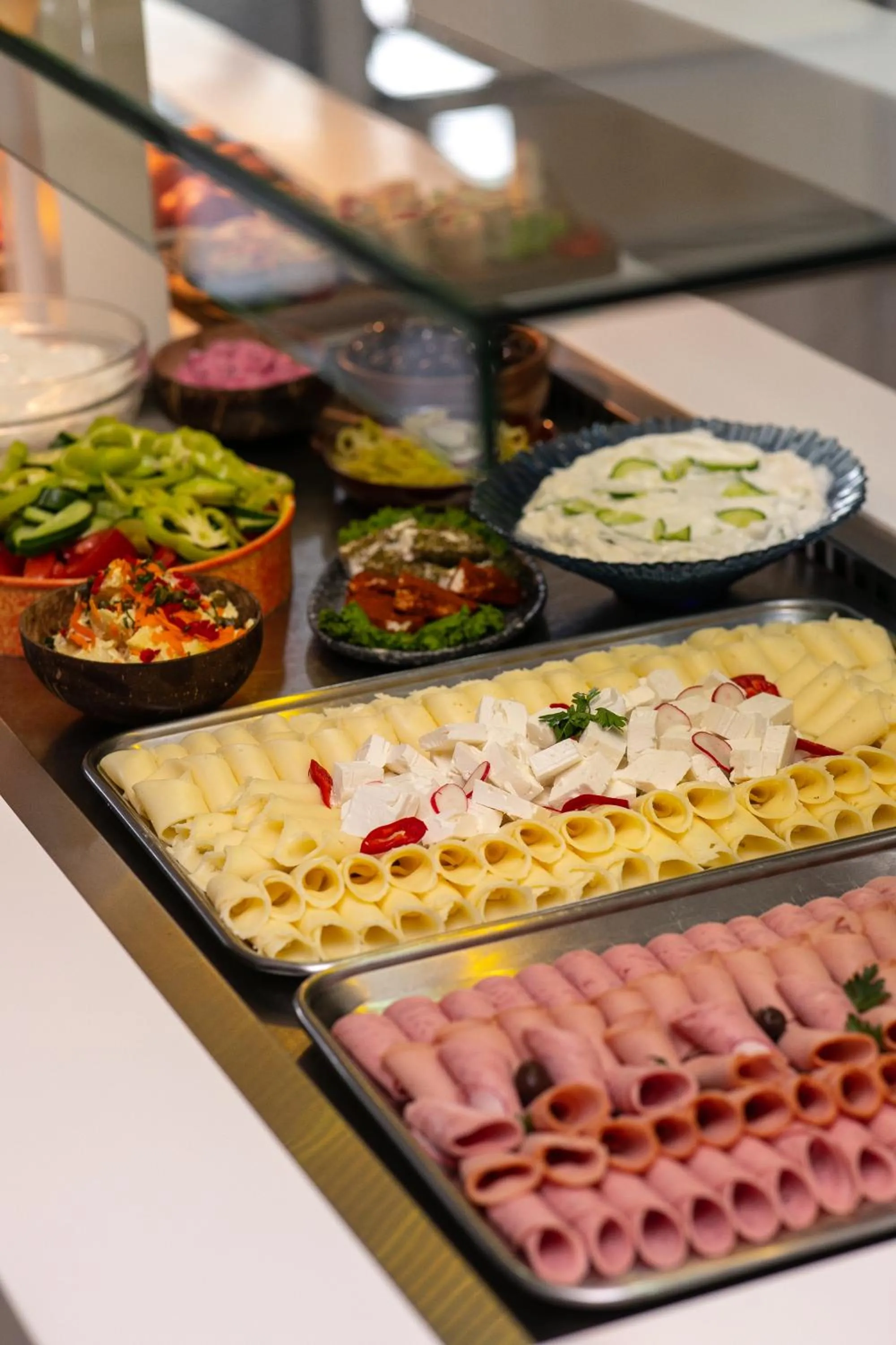 Buffet breakfast in Electra Hotel