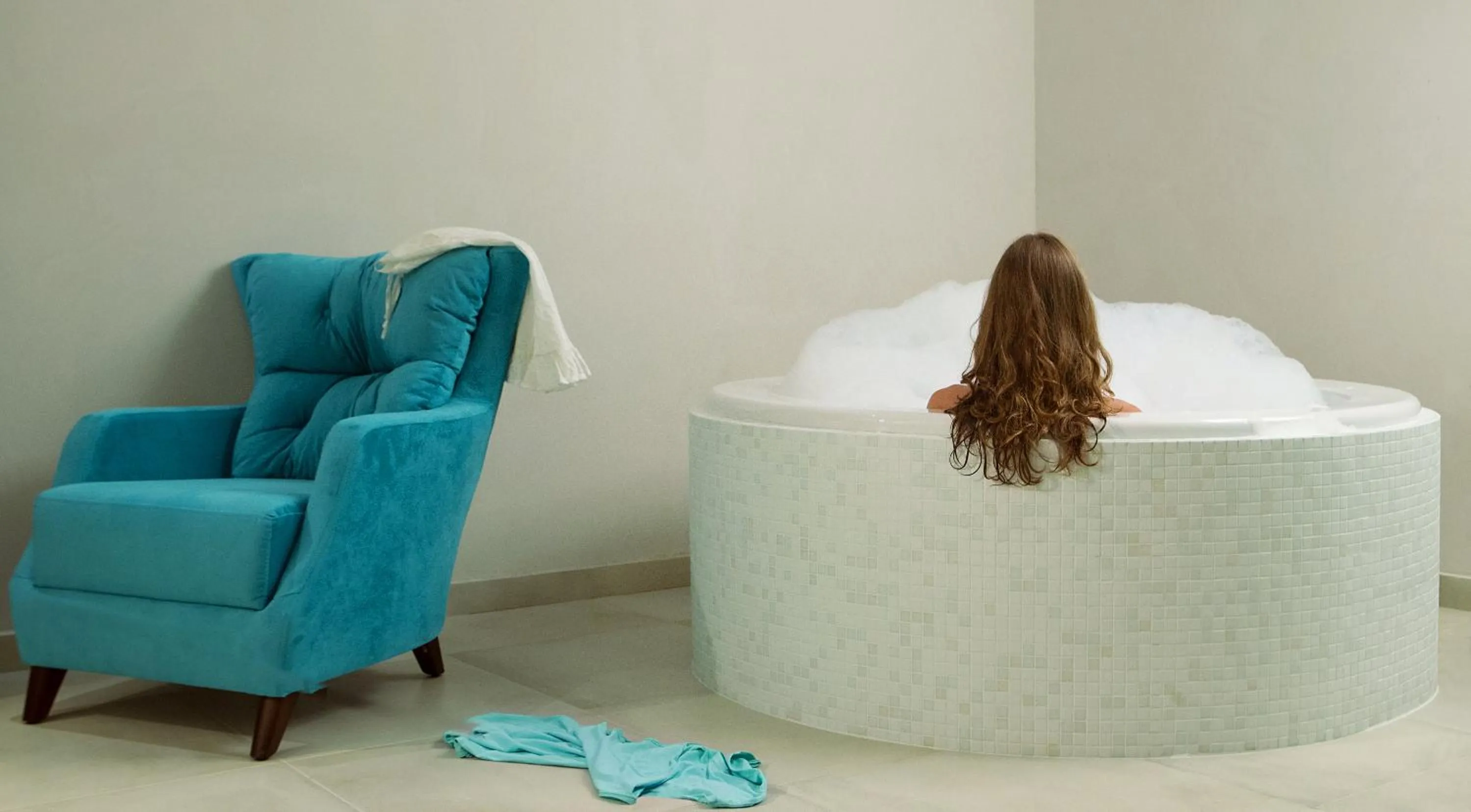 Shower in Electra Hotel