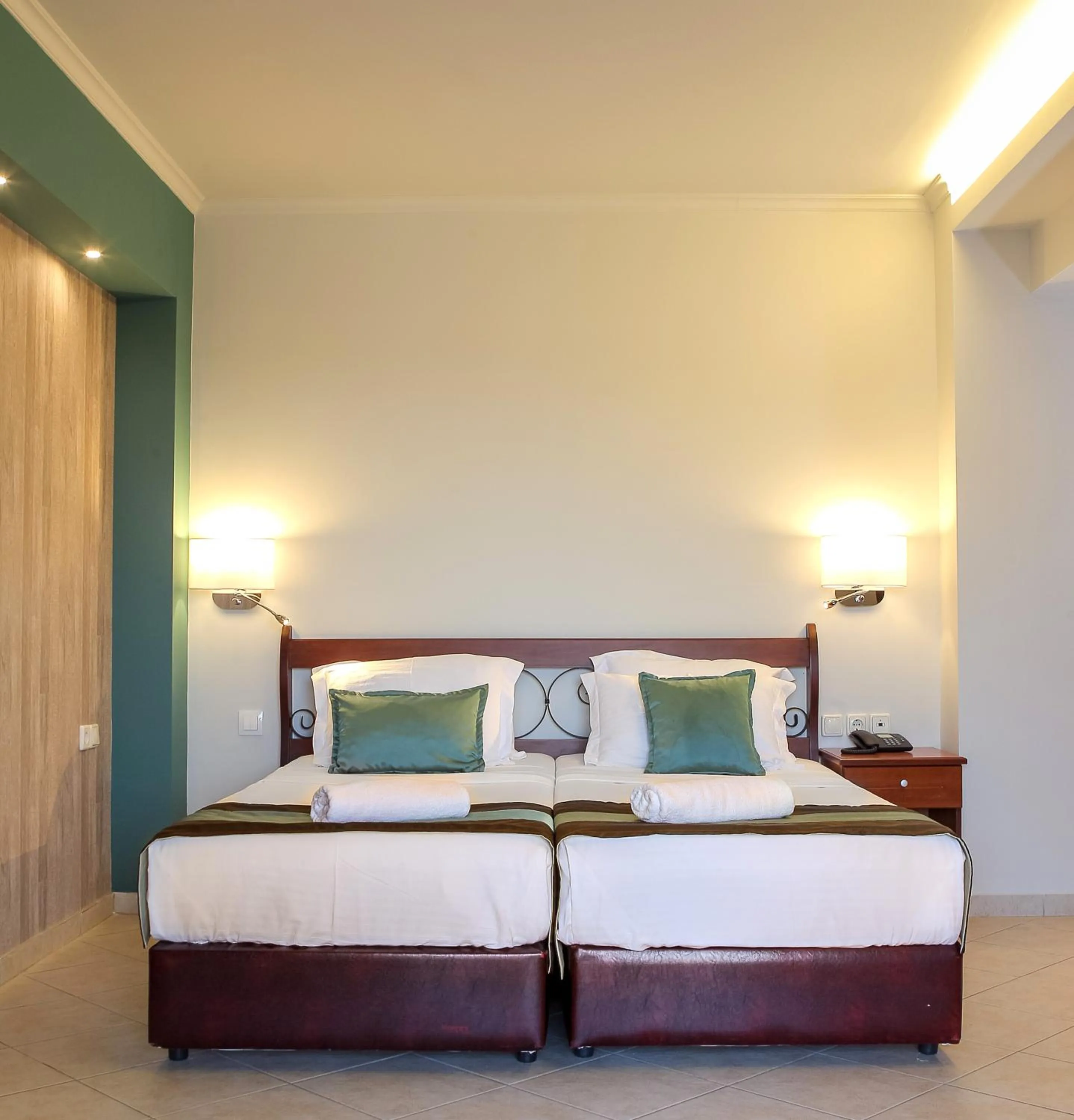 Bed in Electra Hotel