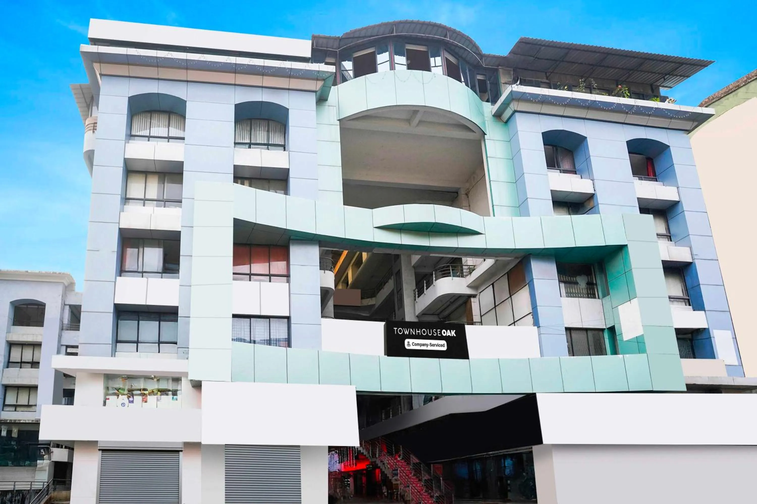 Facade/entrance in Townhouse Oak Margao Market