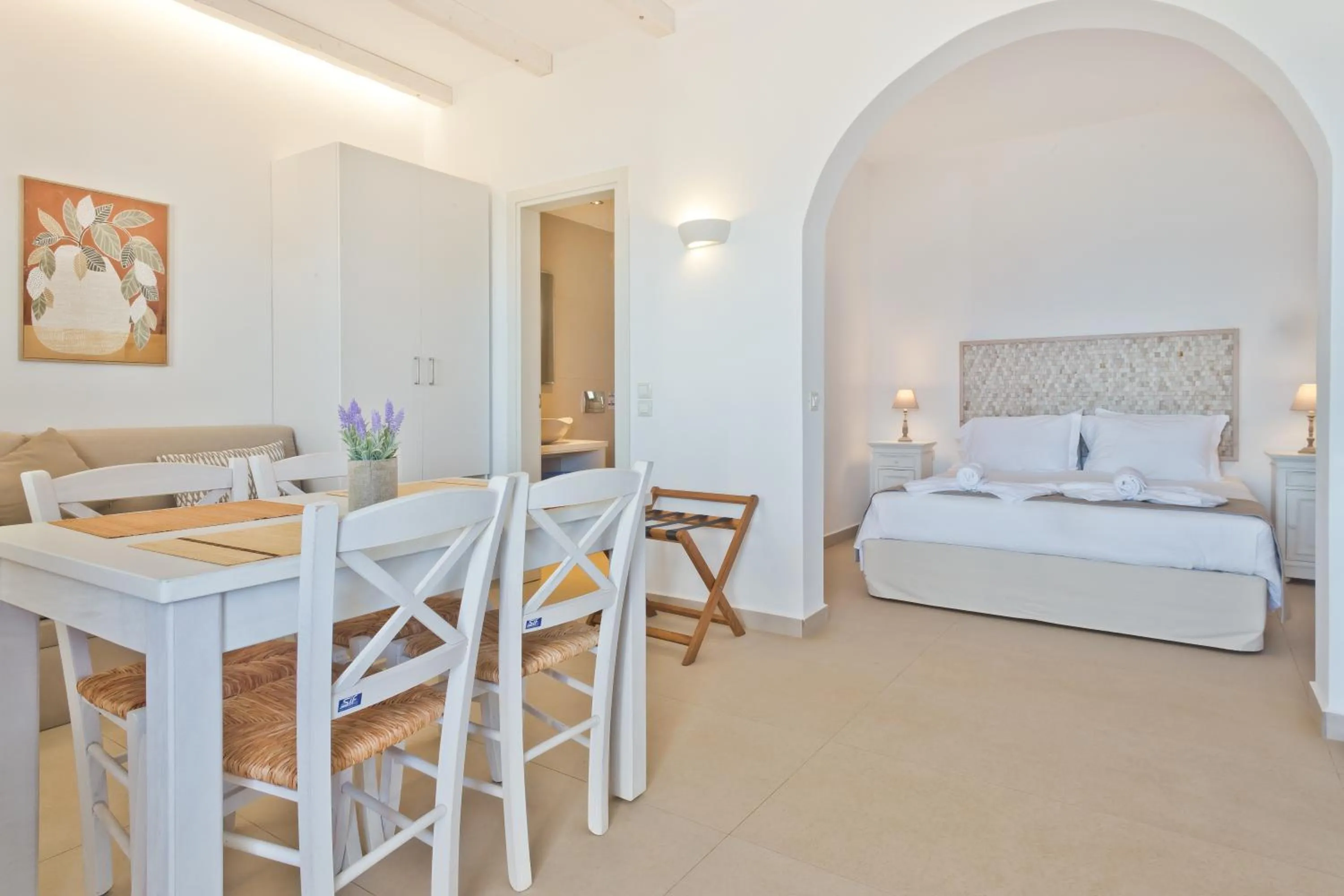 Bed in Alsalos villas