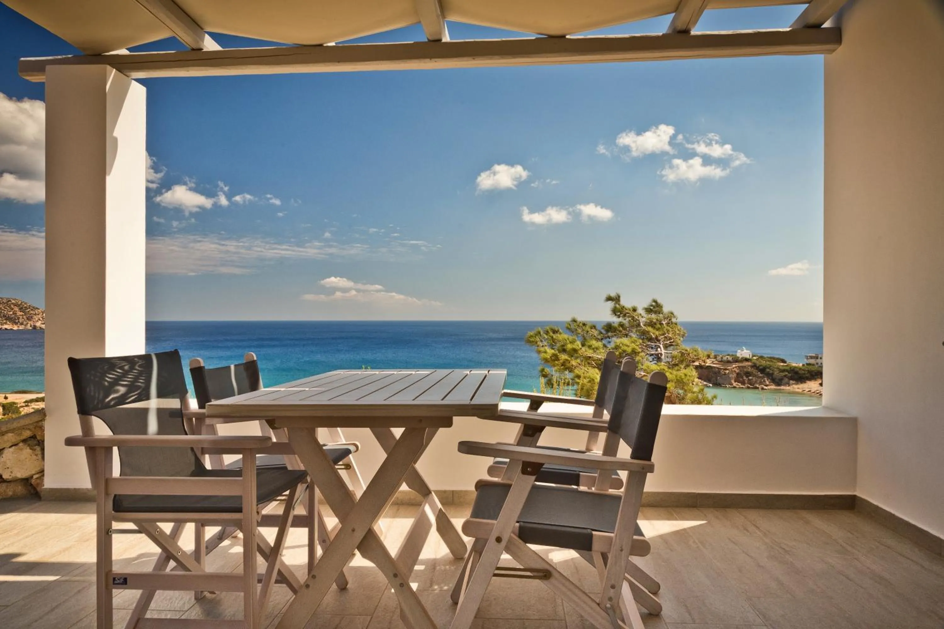 Sea view in Alsalos villas