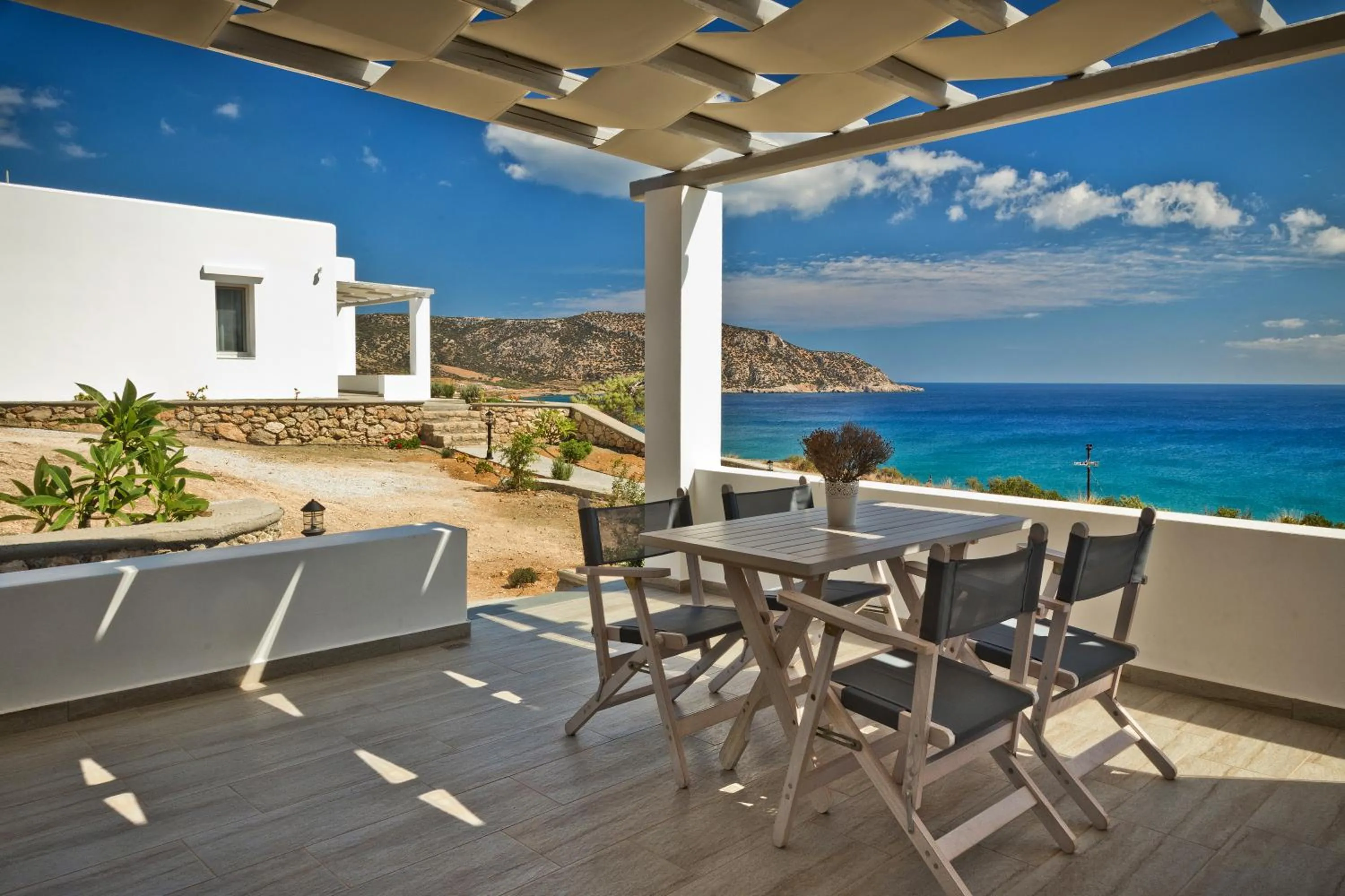 Sea view in Alsalos villas