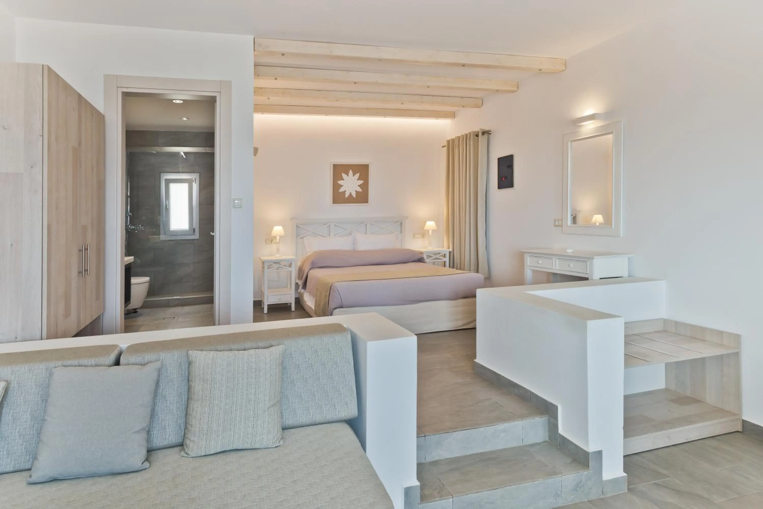 Bed in Alsalos villas