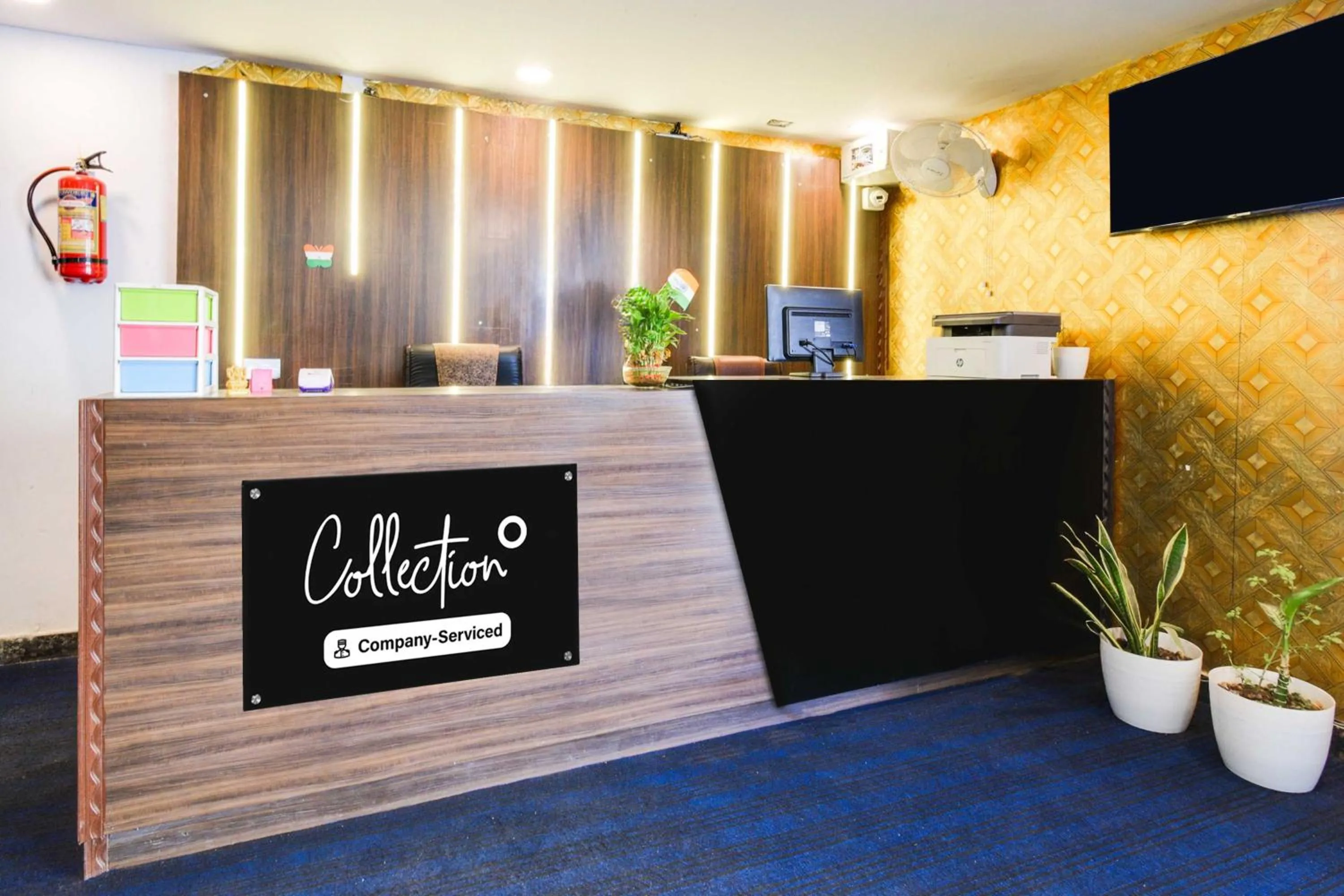 Lobby or reception in Townhouse Oak Shamshabad Paradise